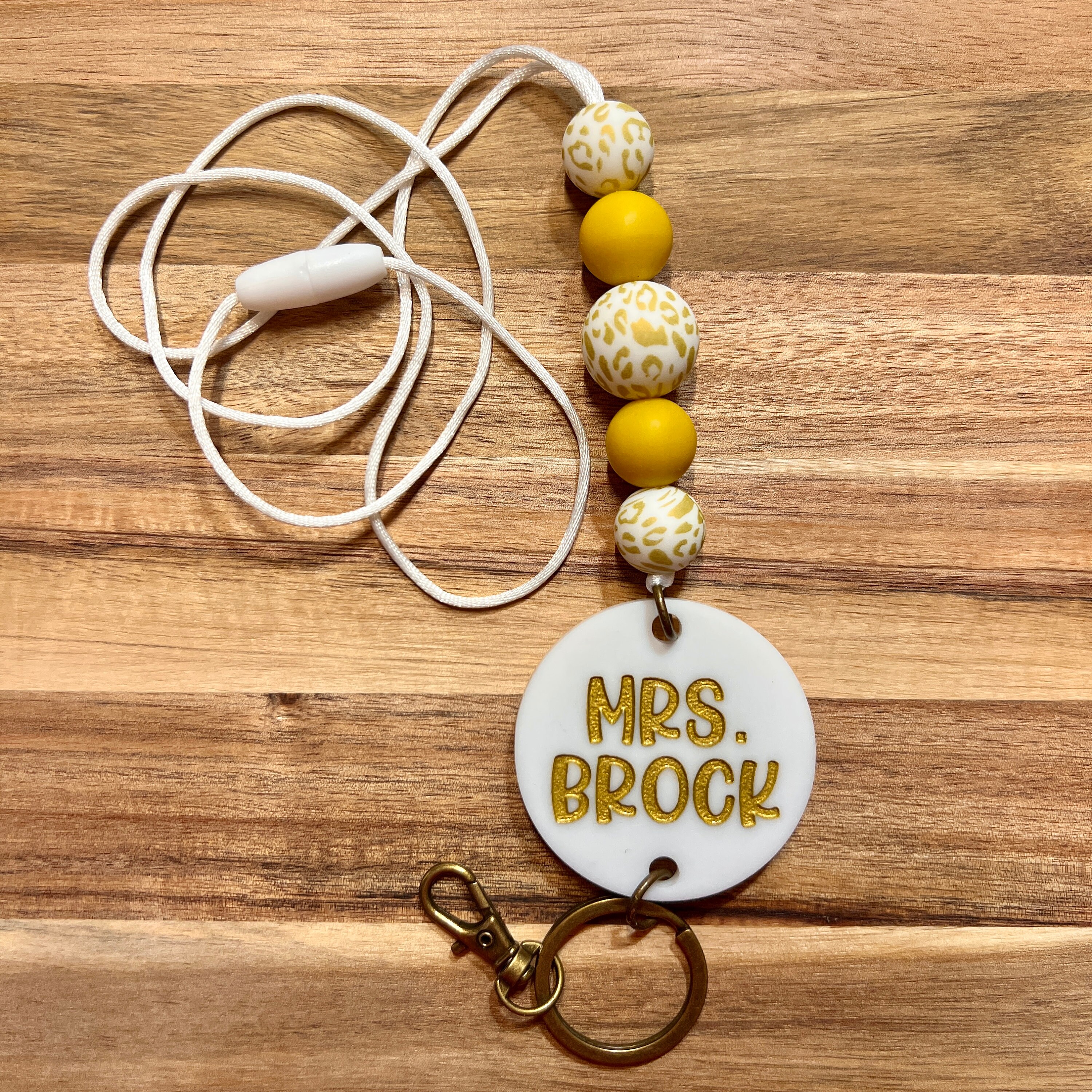 Teacher Lanyard view 3