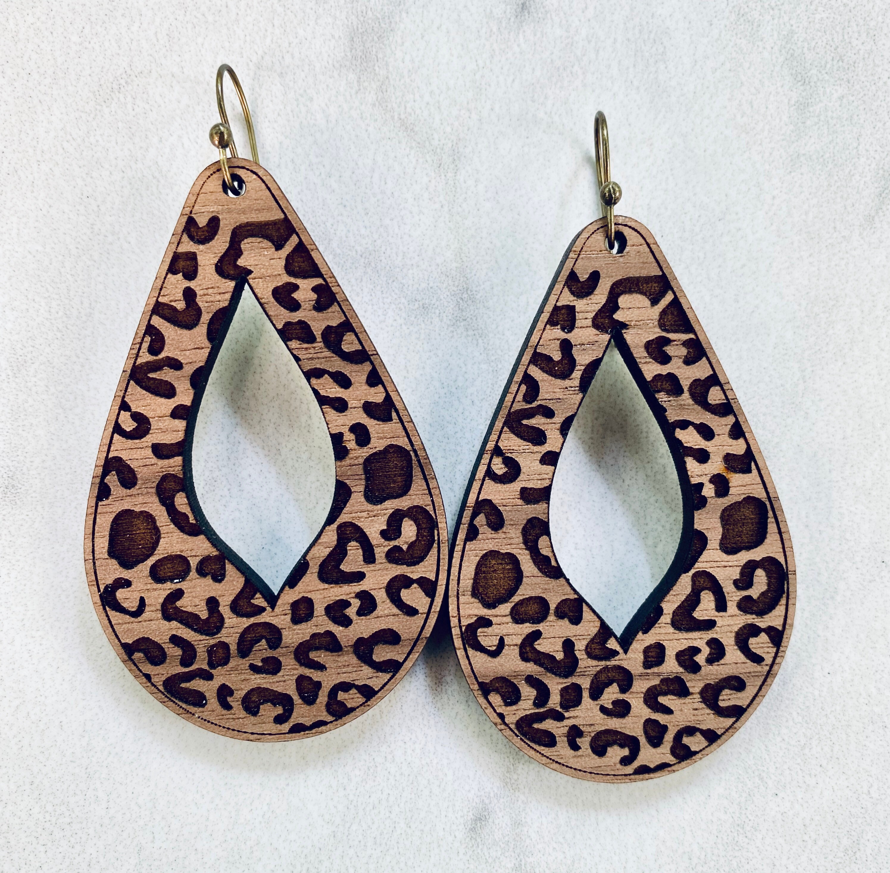 Leopard Earrings view 2