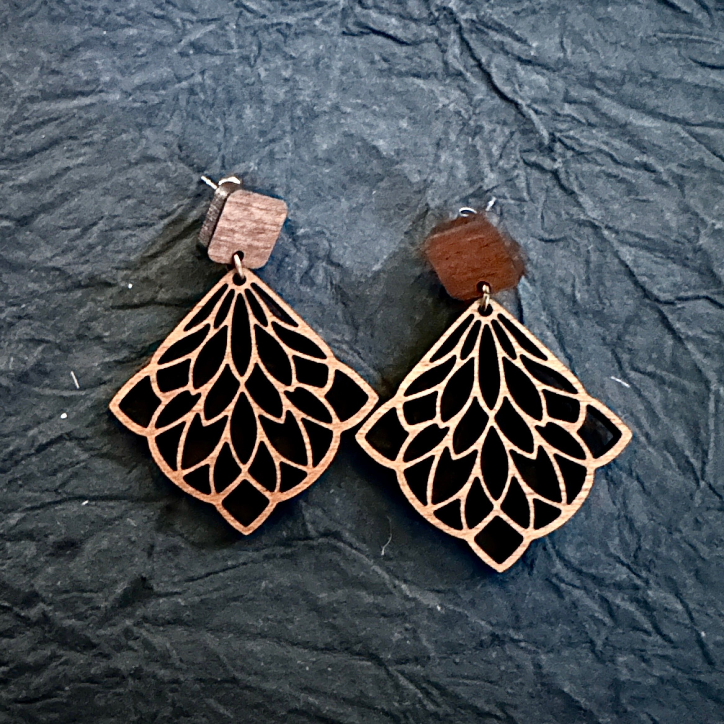 Mandala Earrings view 2