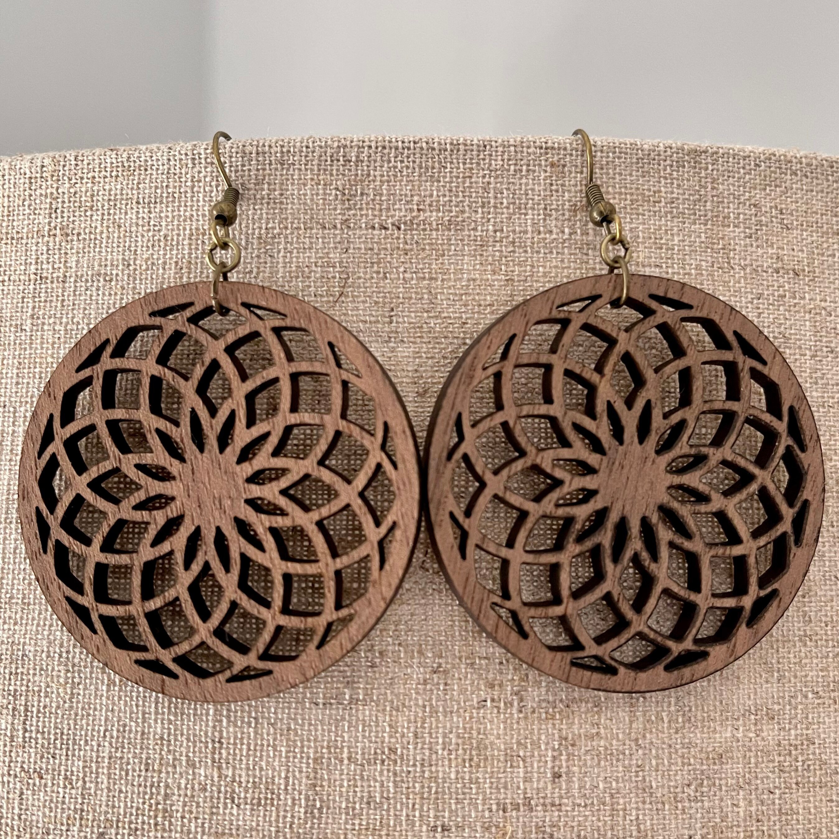 Mandala Earrings view 2