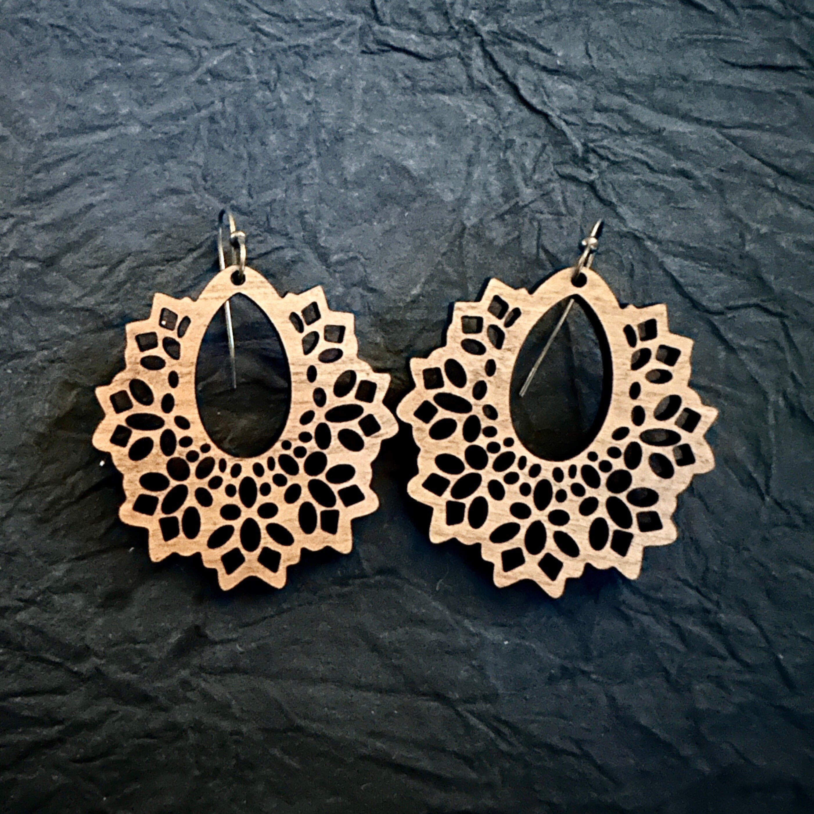 Mandala Earrings view 2