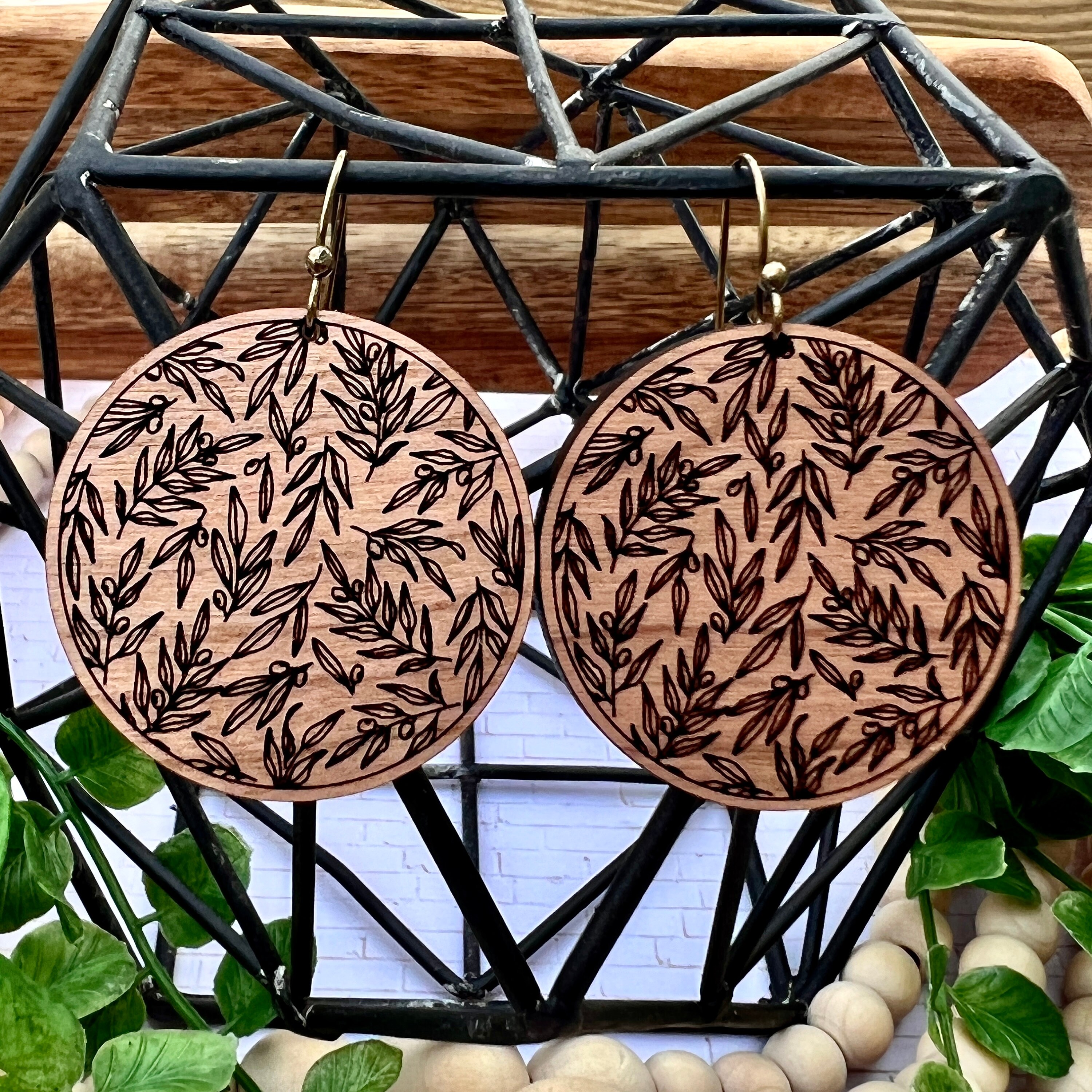 Nature Earrings view 2