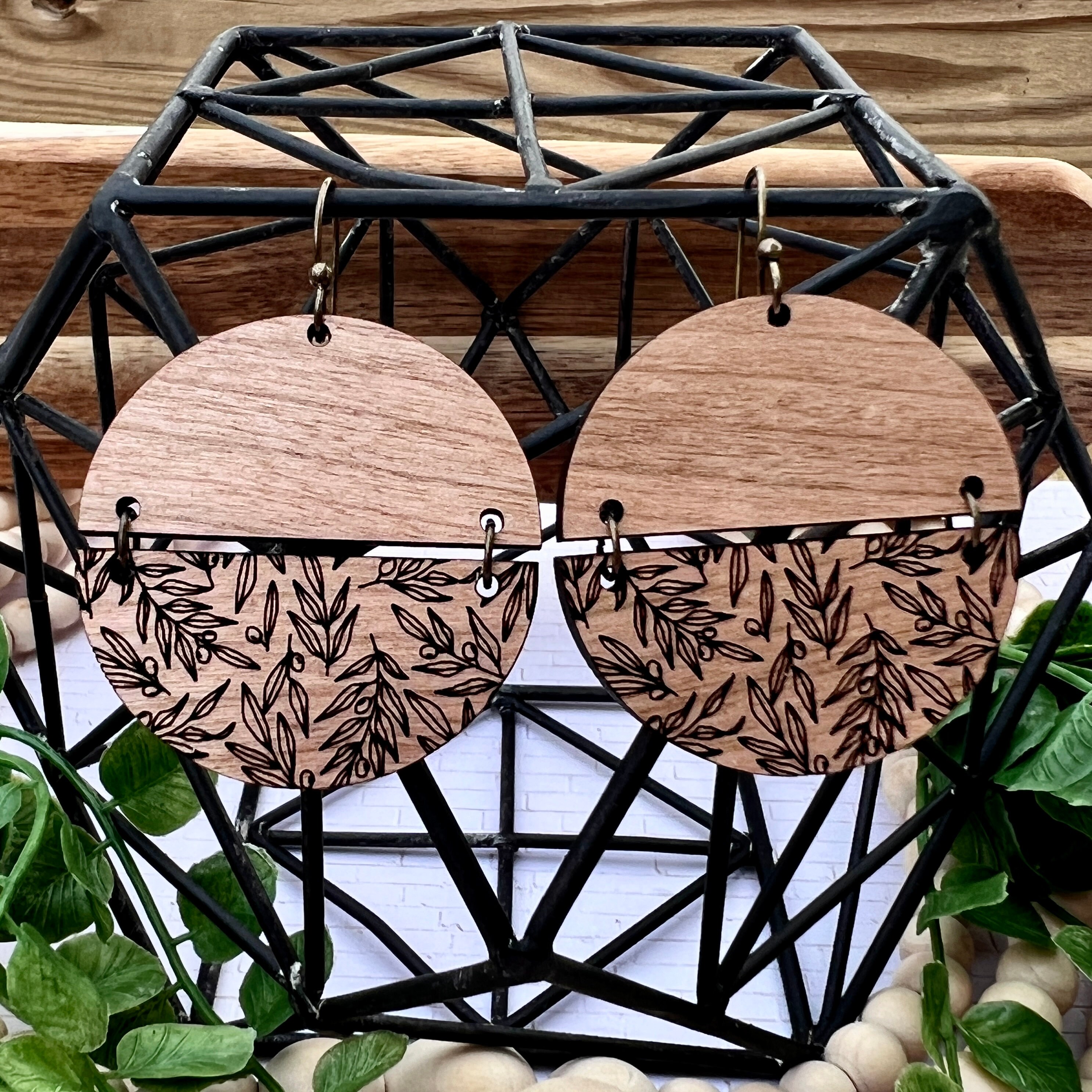 Nature Earrings view 2