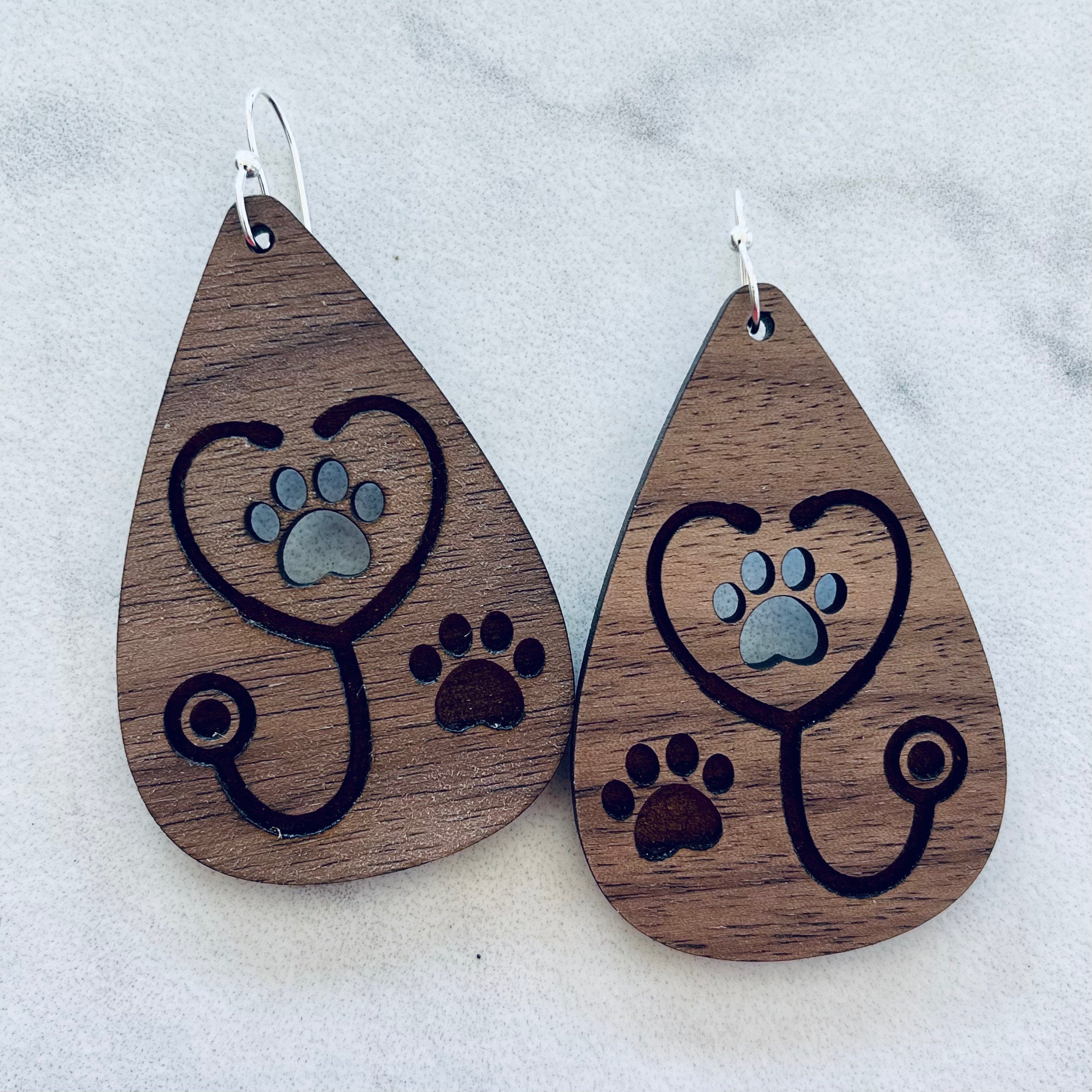 Veterinarian Earrings view 2