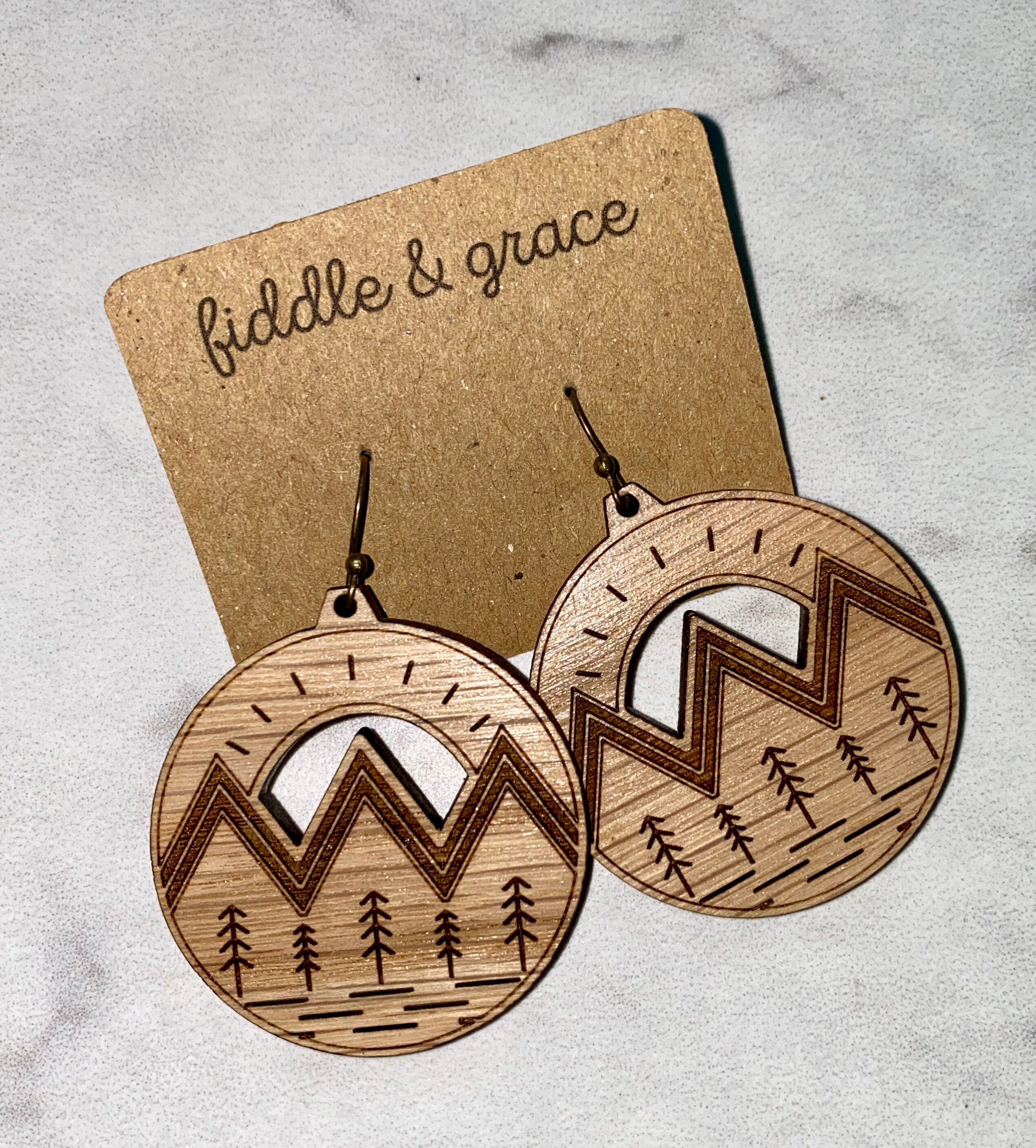 Earrings | Mountain Earrings | Mountain Jewelry | Outdoor...