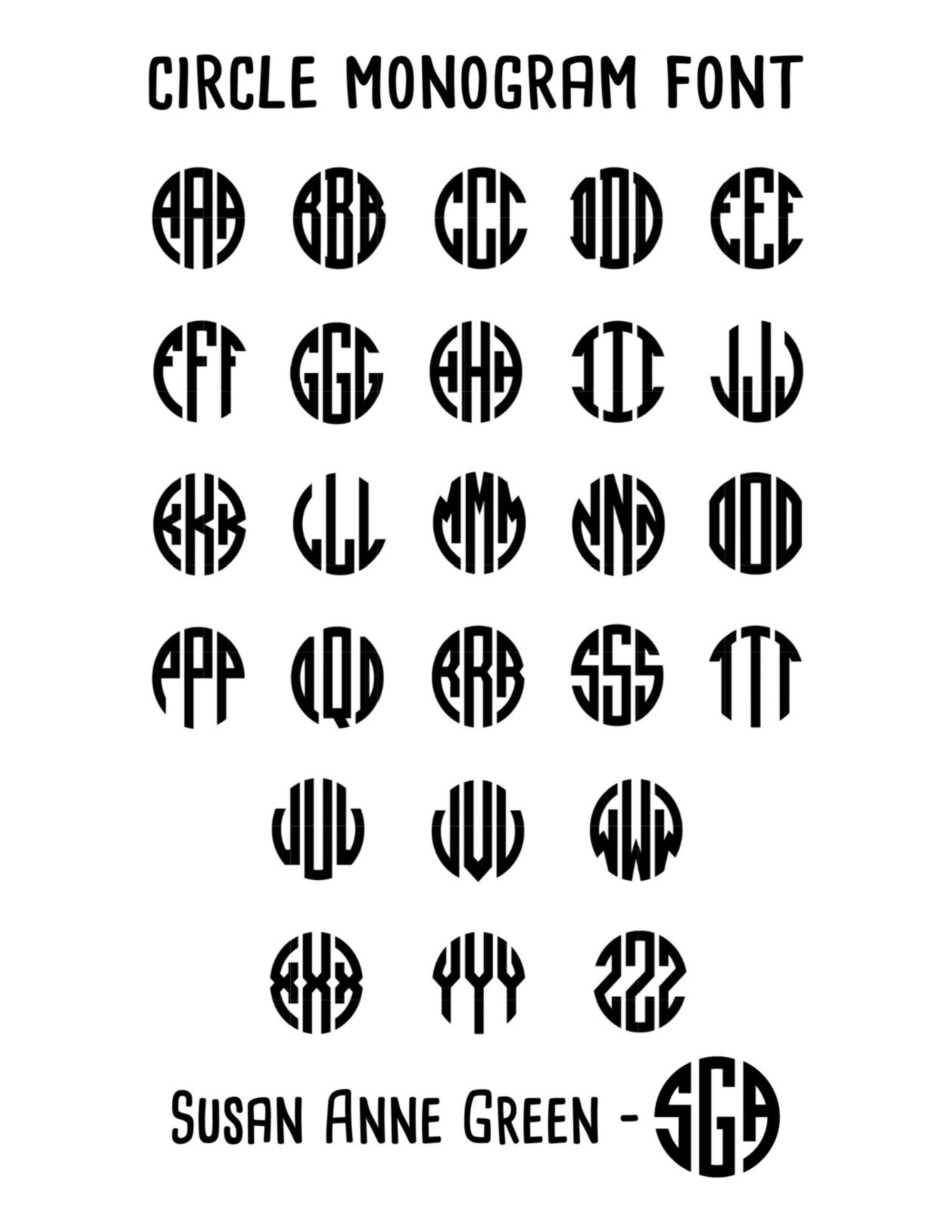 Monogrammed Earrings view 5