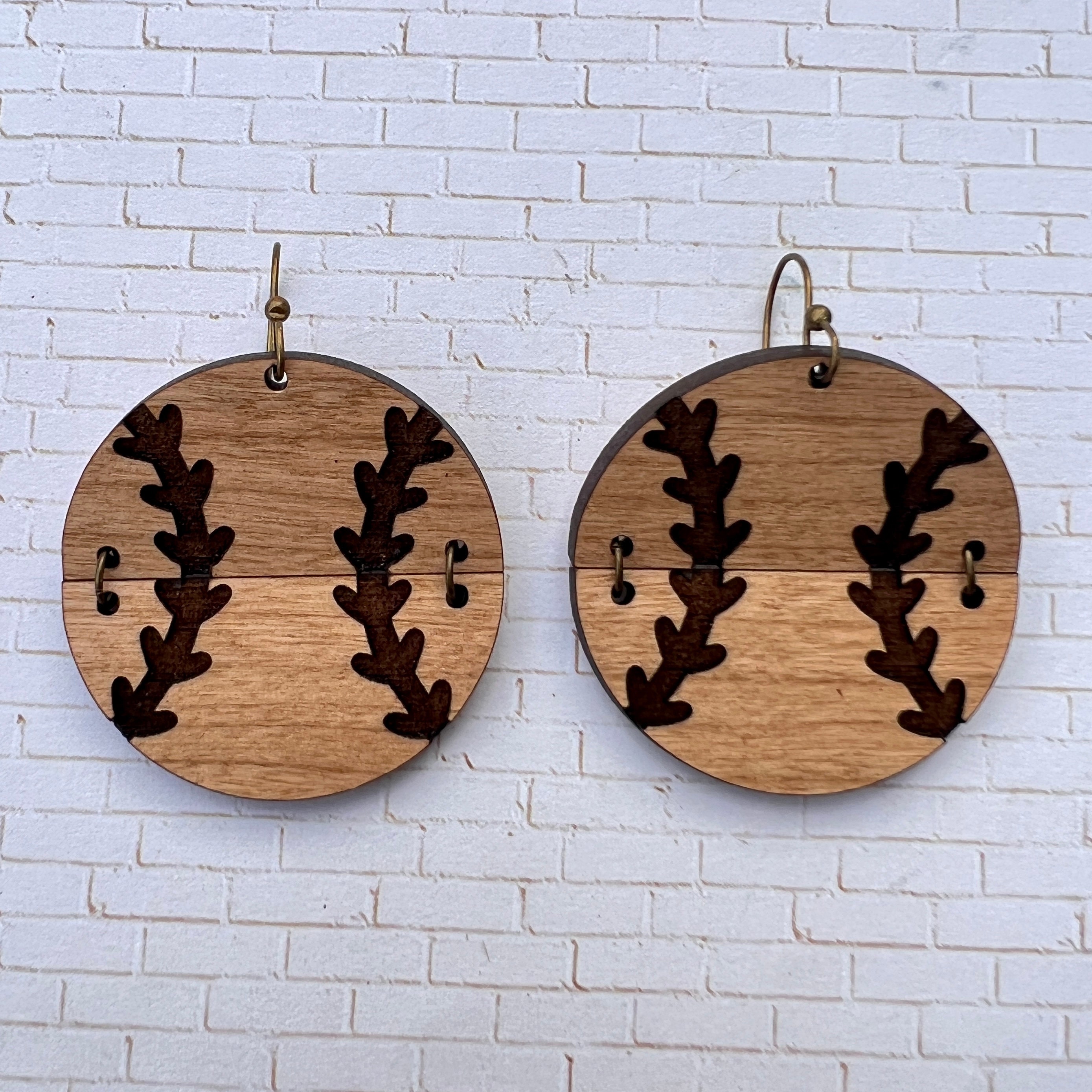 Softball Earrings view 3