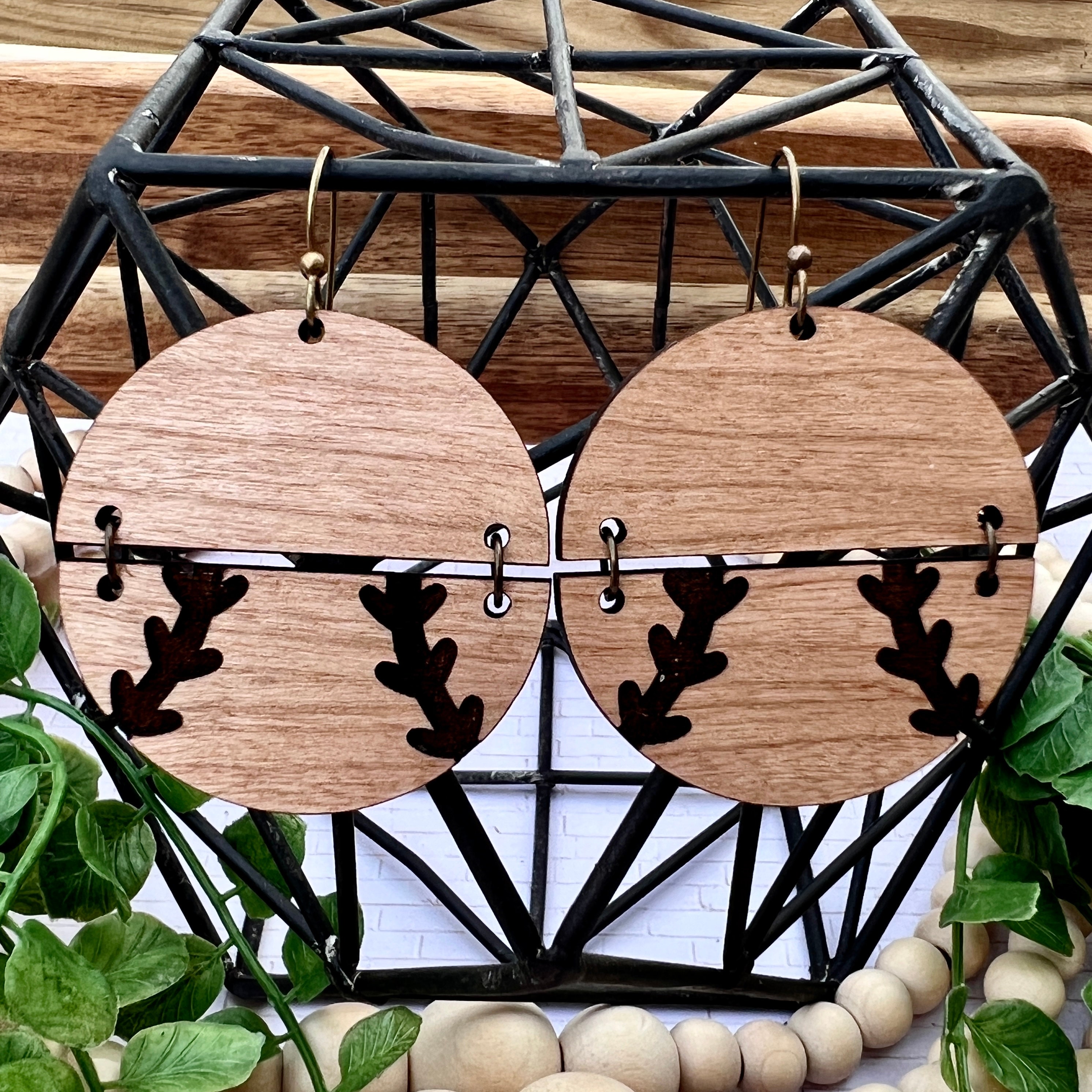 Softball Earrings view 2