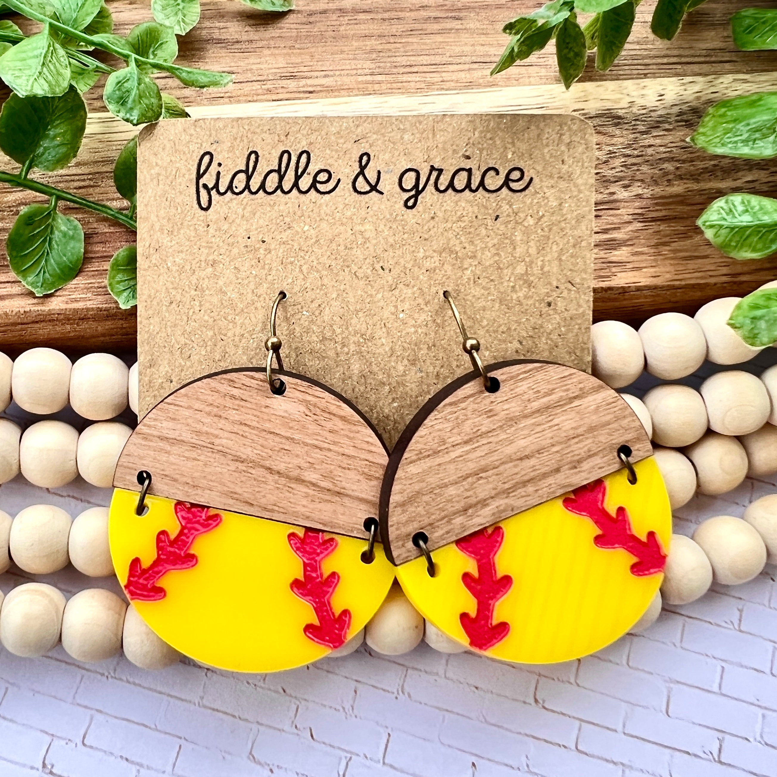 Softball Earrings | Earrings | Softball | Softball Jewelr...