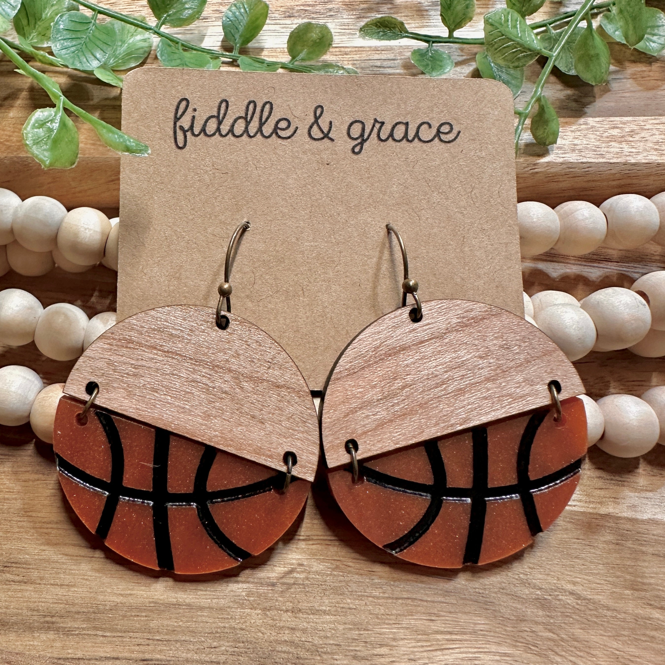 Basketball Earrings | Earrings | Basketball | Basketball...