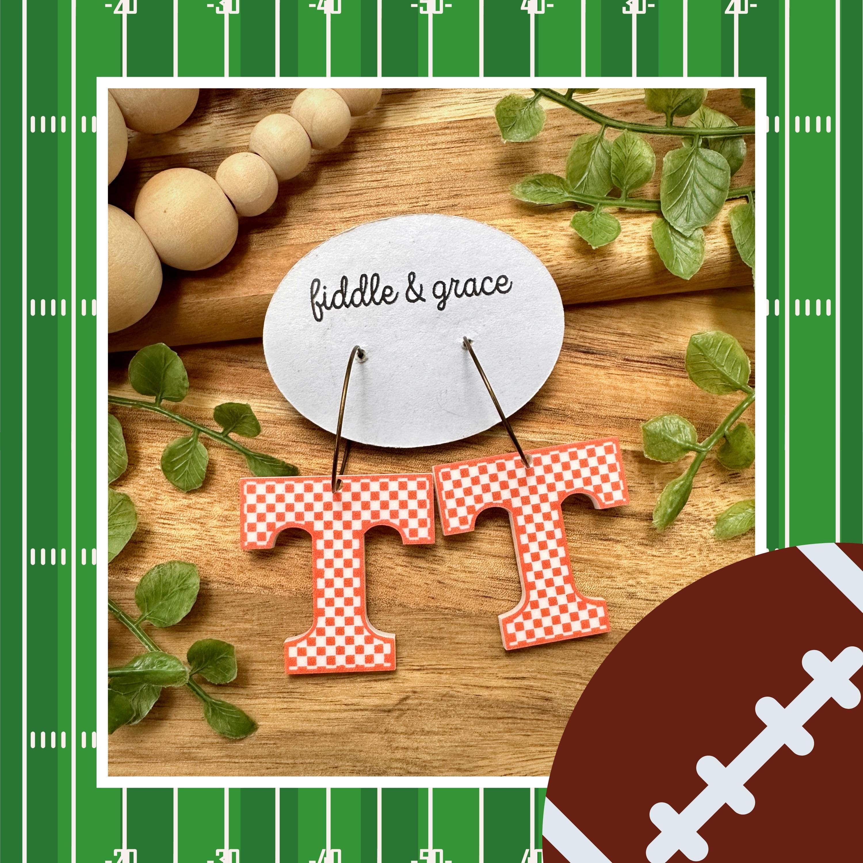 Game Day Earrings | Volunteer Earrings | UT Earrings | Ea...
