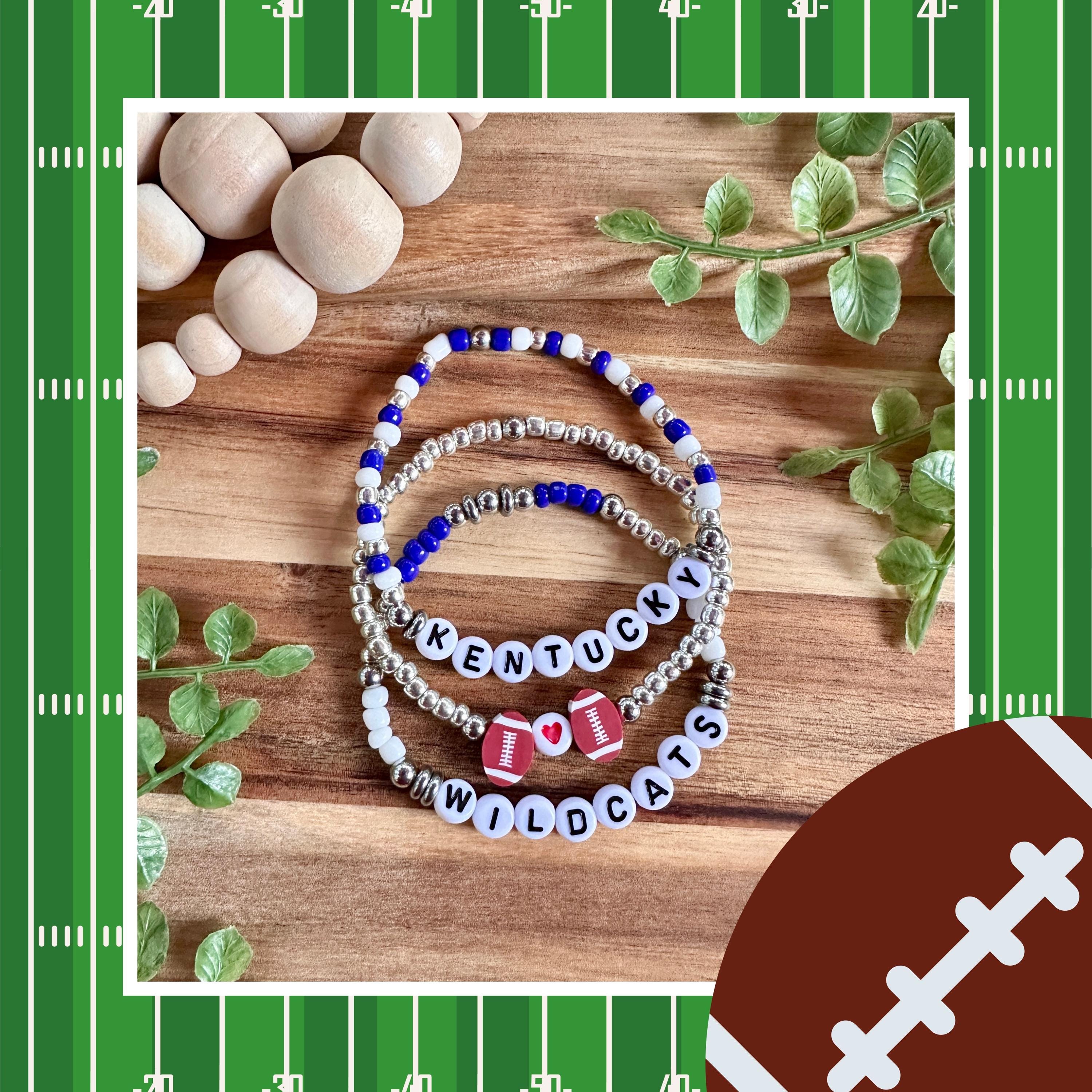 Game Day Bracelet Stack | Wildcats Bracelet Stack | Wildc...