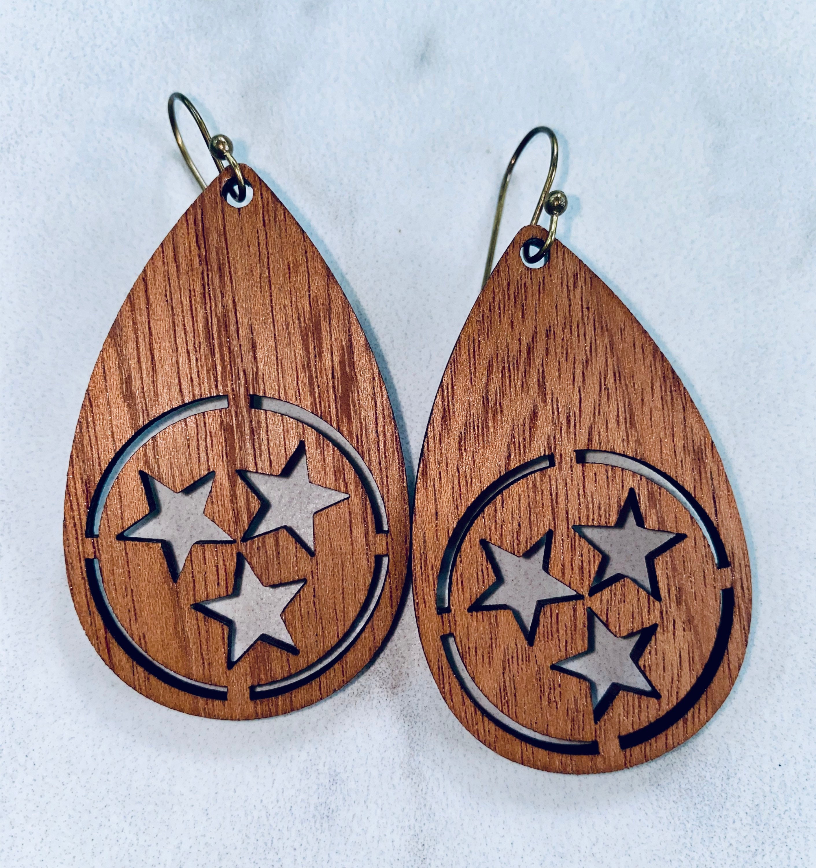 TN Tri-Star Earrings view 2