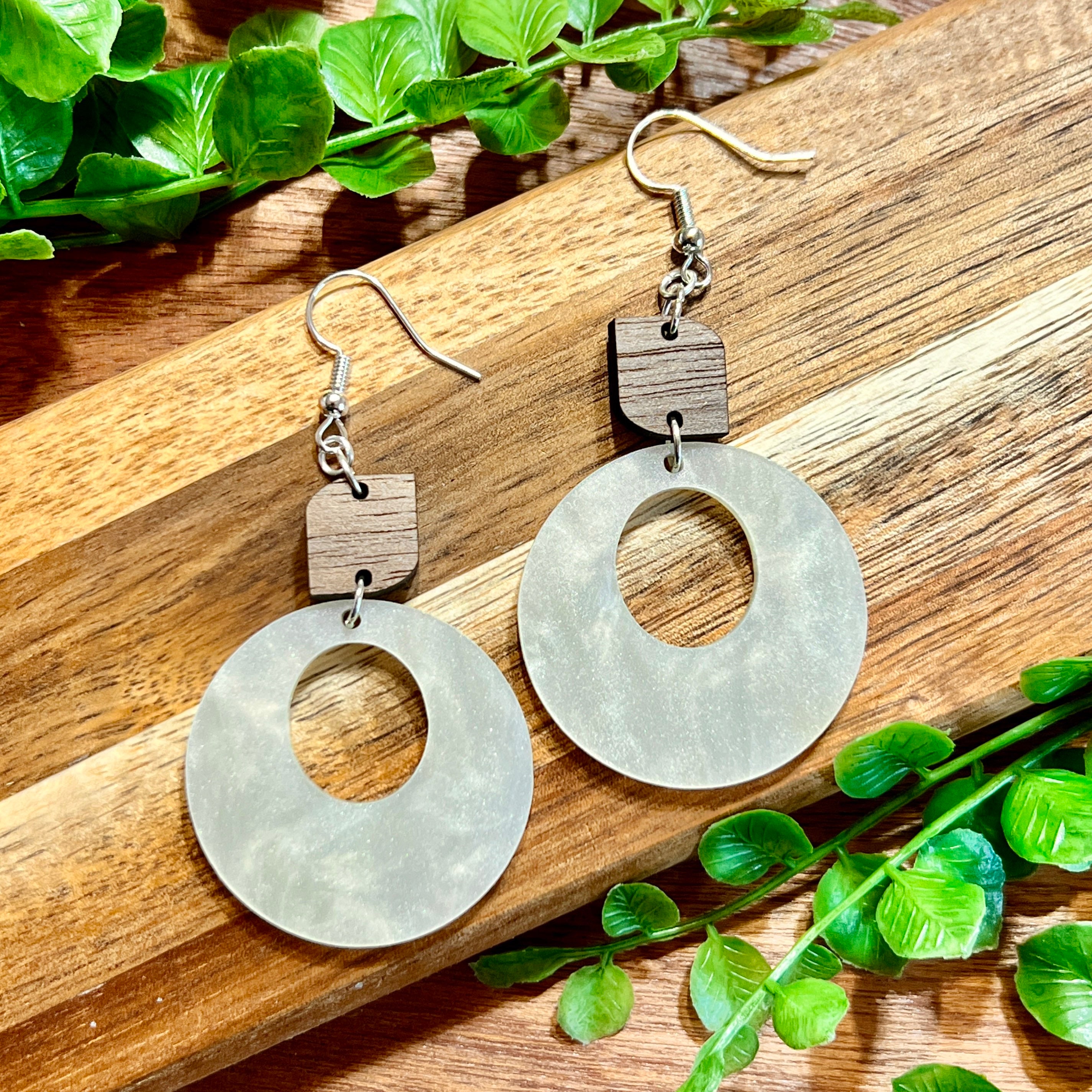 Acrylic Earrings view 2