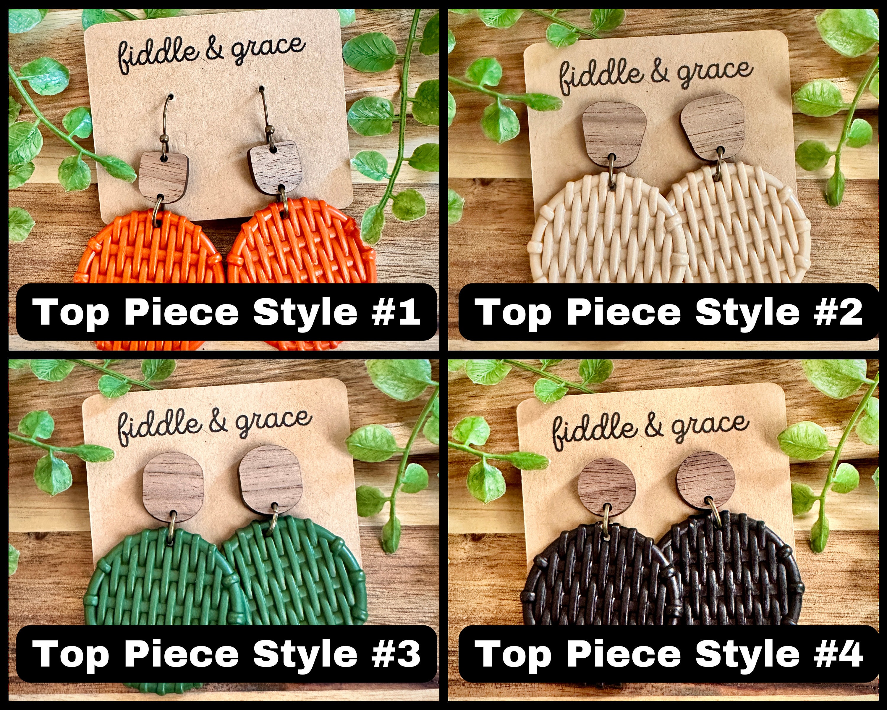 Acrylic Earrings view 3