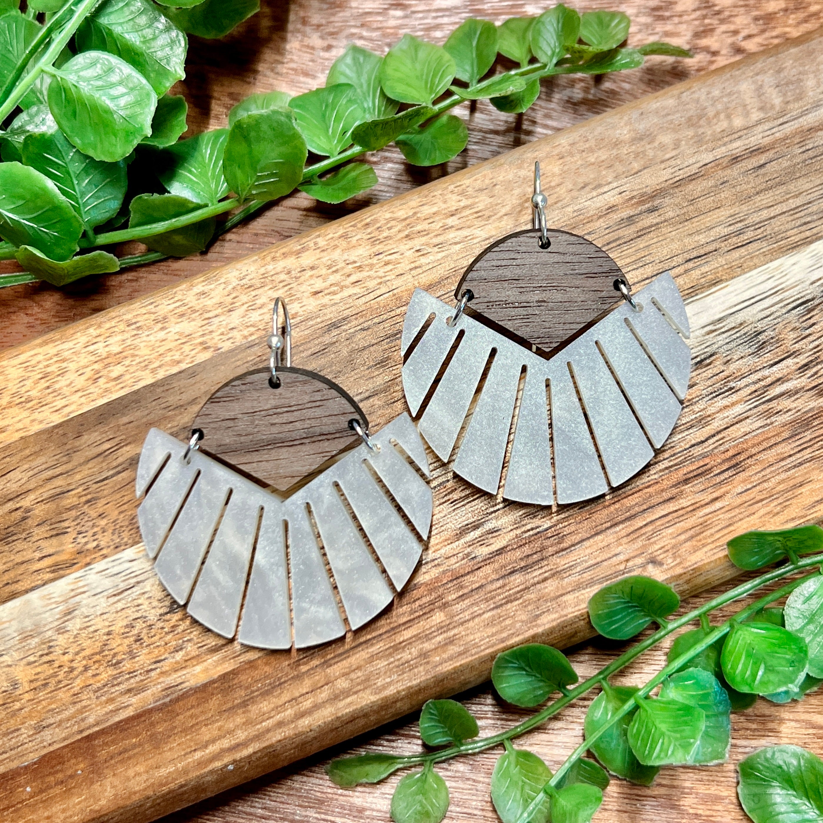 Acrylic Earrings view 2