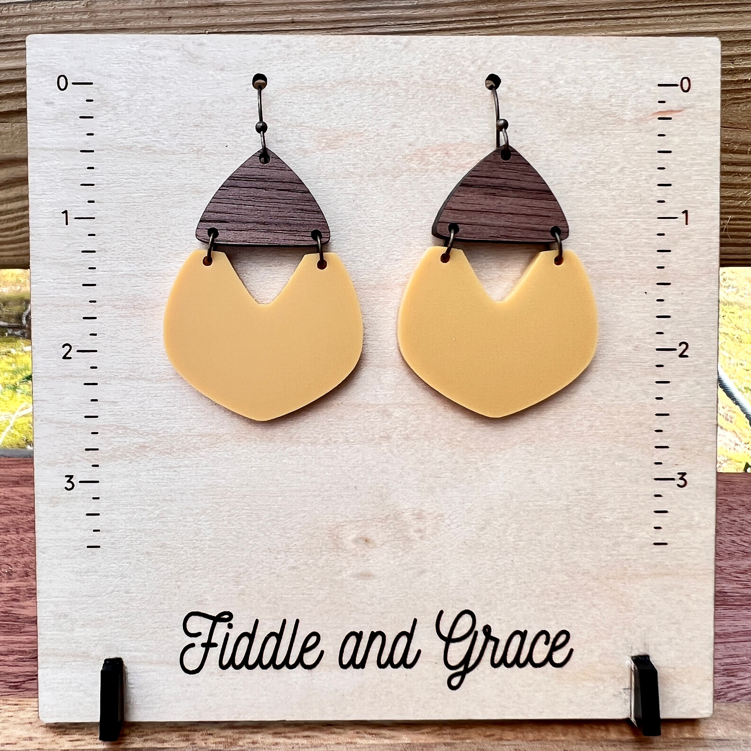 Acrylic Earrings view 2