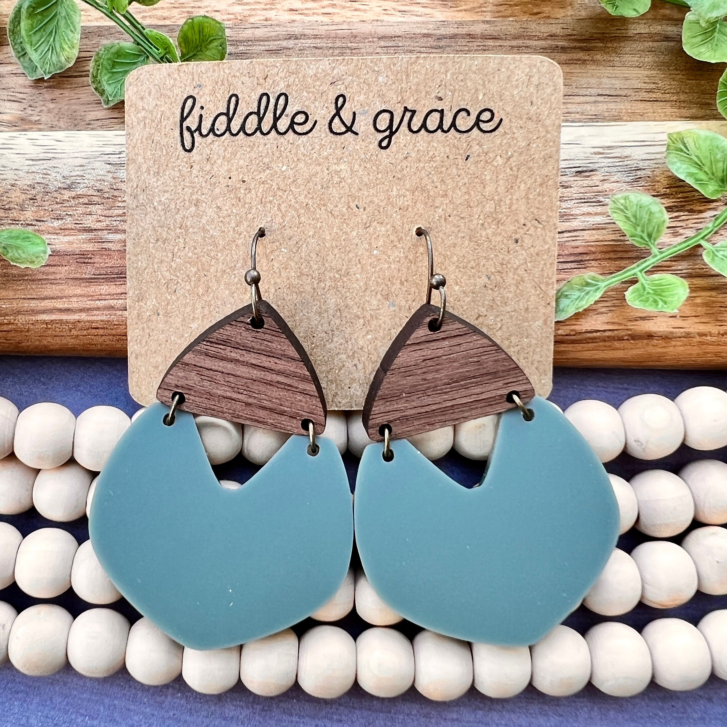 Acrylic Earrings view 3