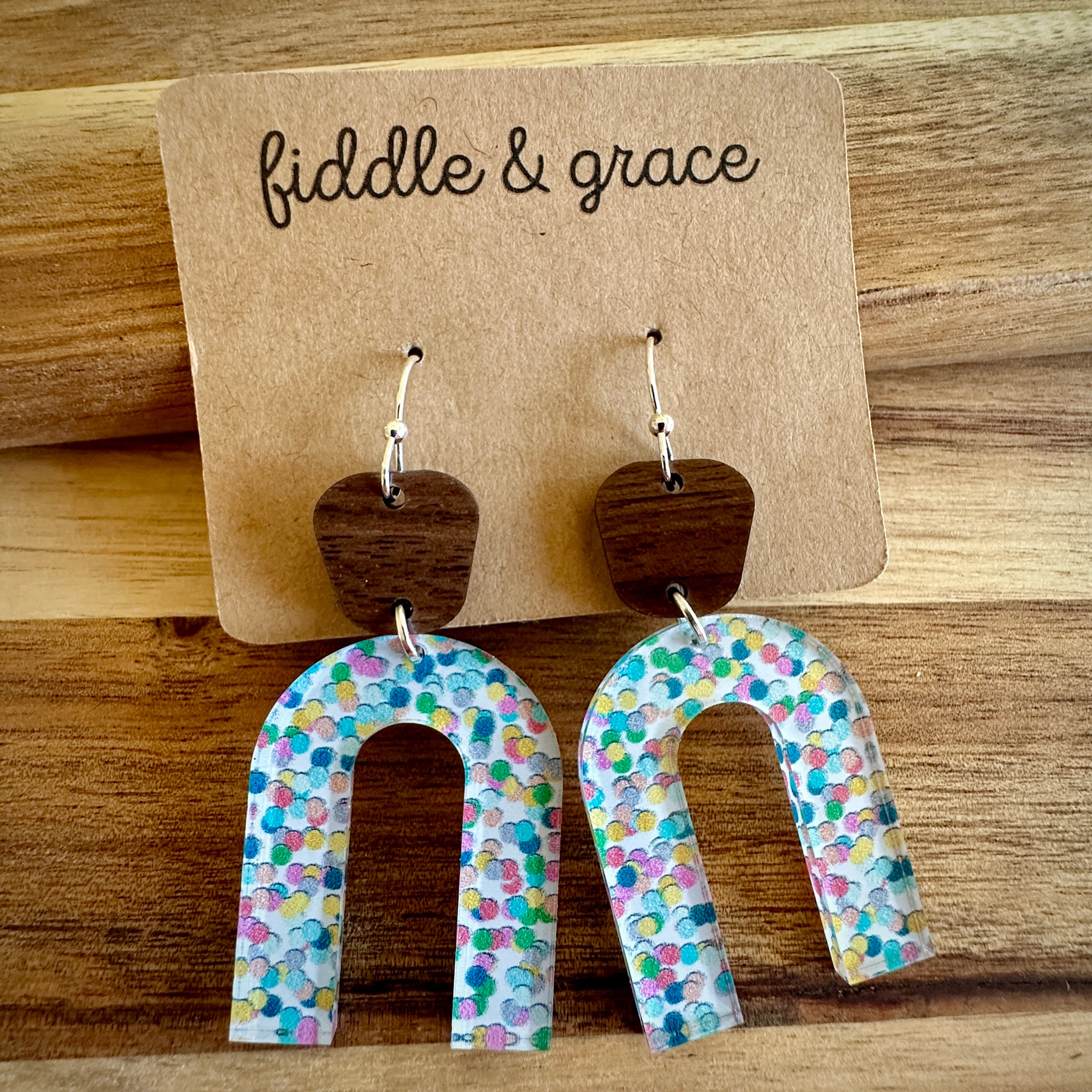 Earrings | Dangle Earrings | Rainbow Earrings | Statement...