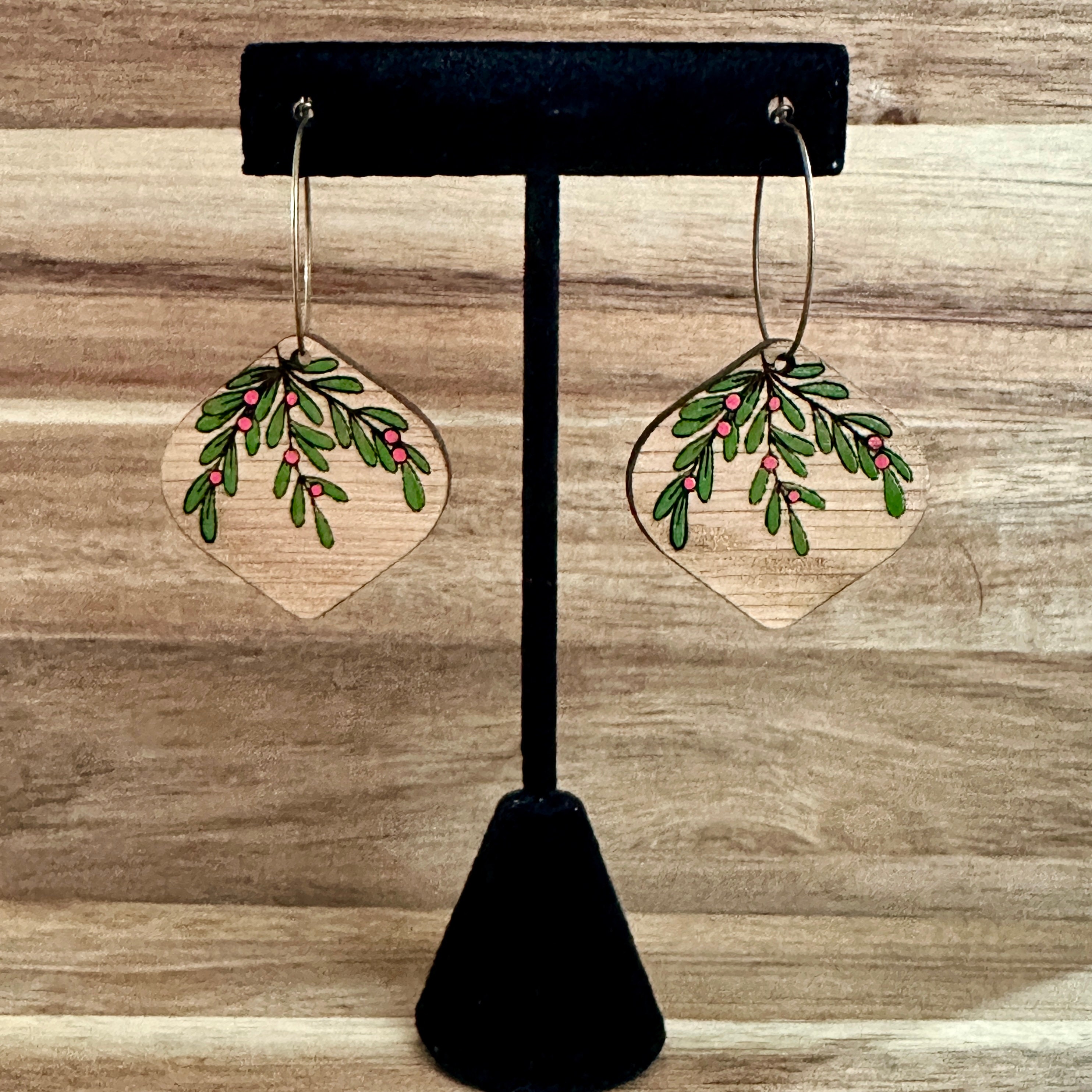 Christmas Earrings view 2