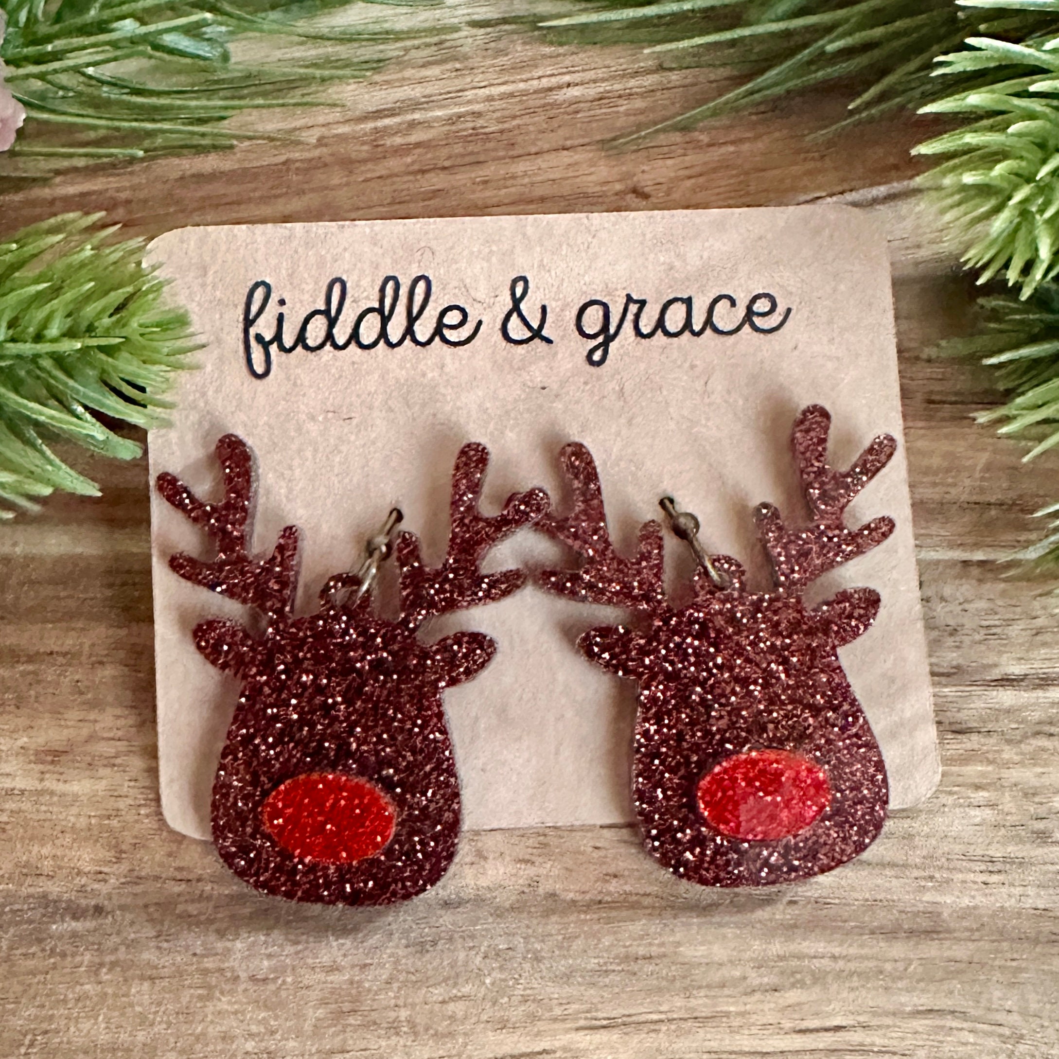Reindeer Earrings | Reindeer | Rudolph Earrings | Rudolph...