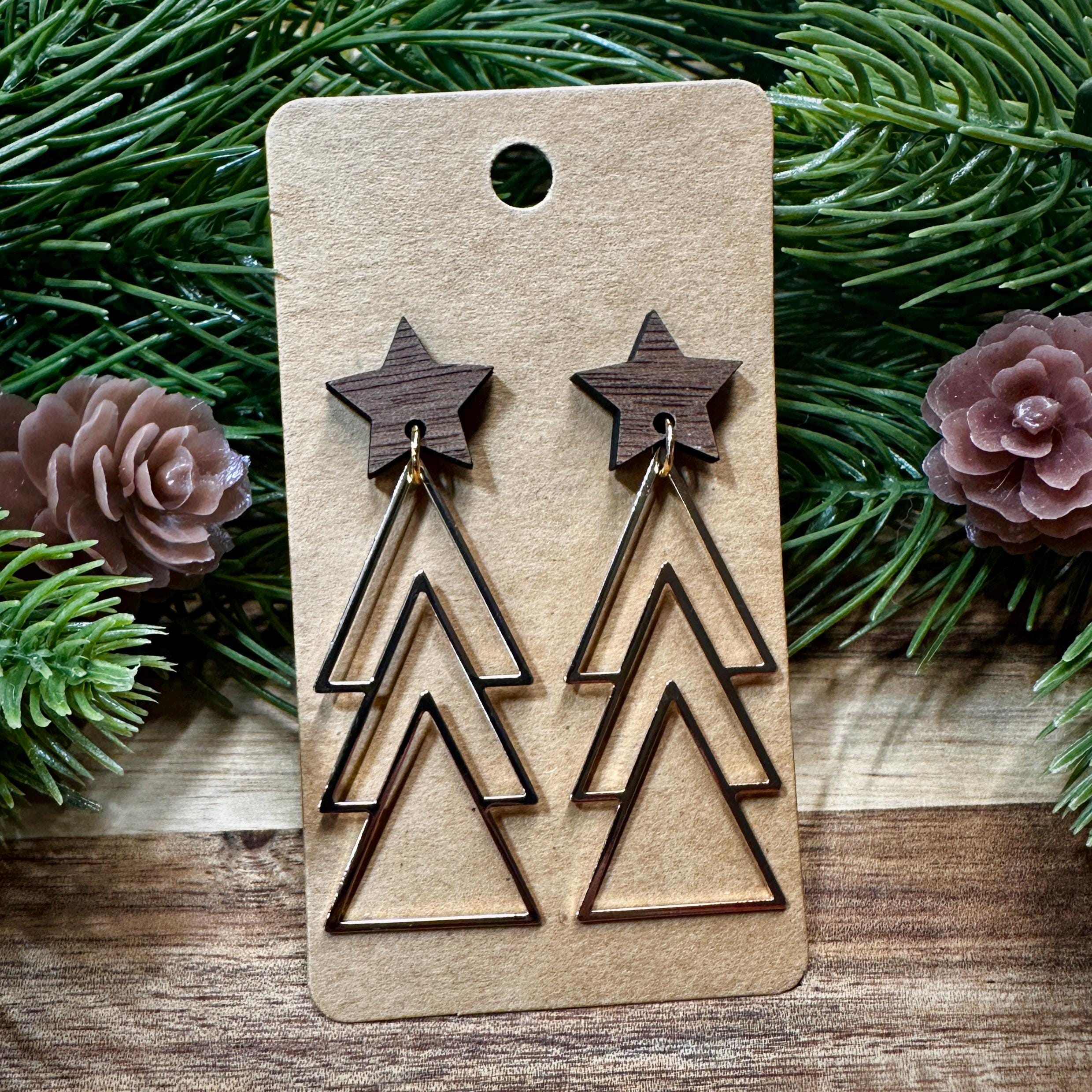 Christmas Earrings | Earrings | Christmas Tree Earrings |...
