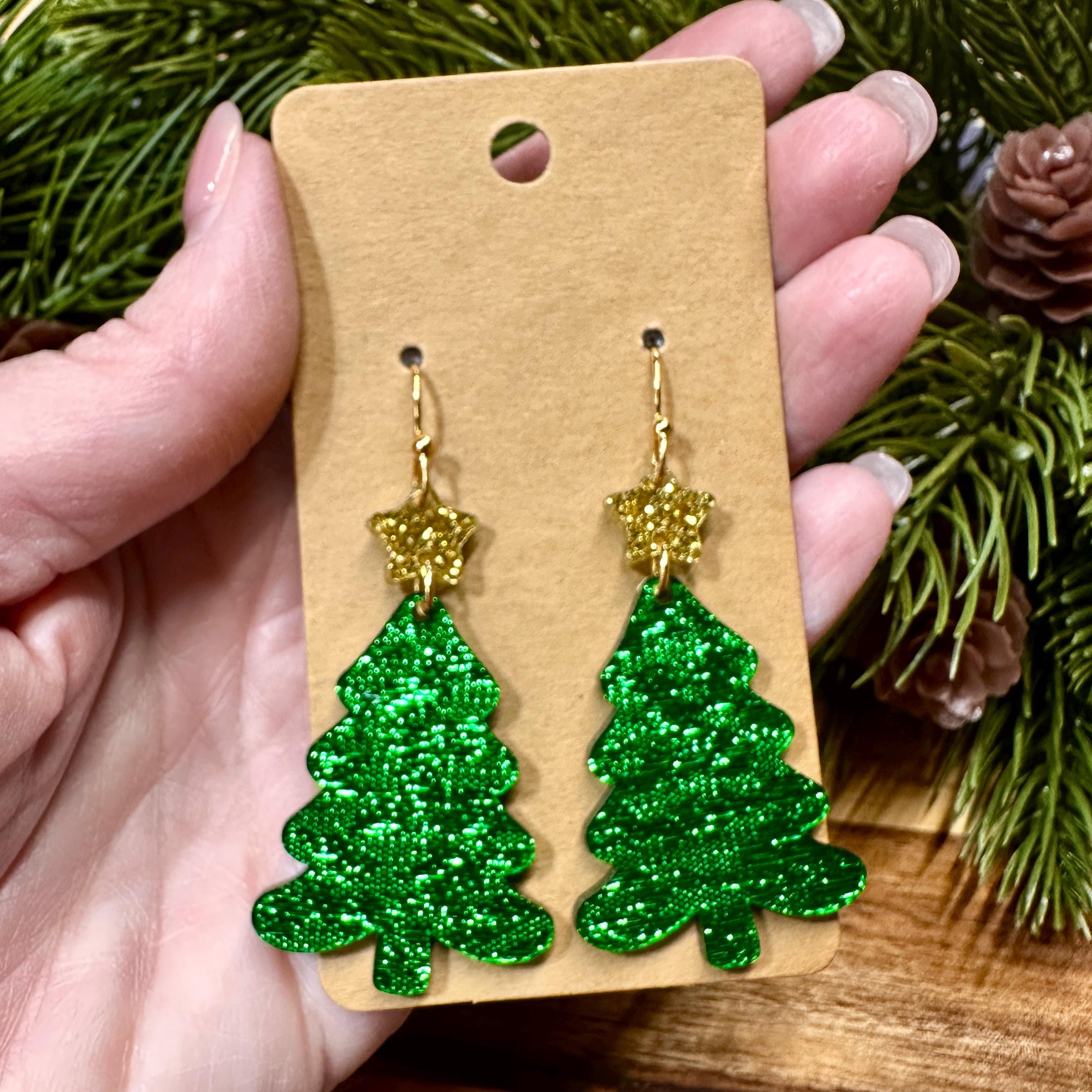 Christmas Earrings view 2