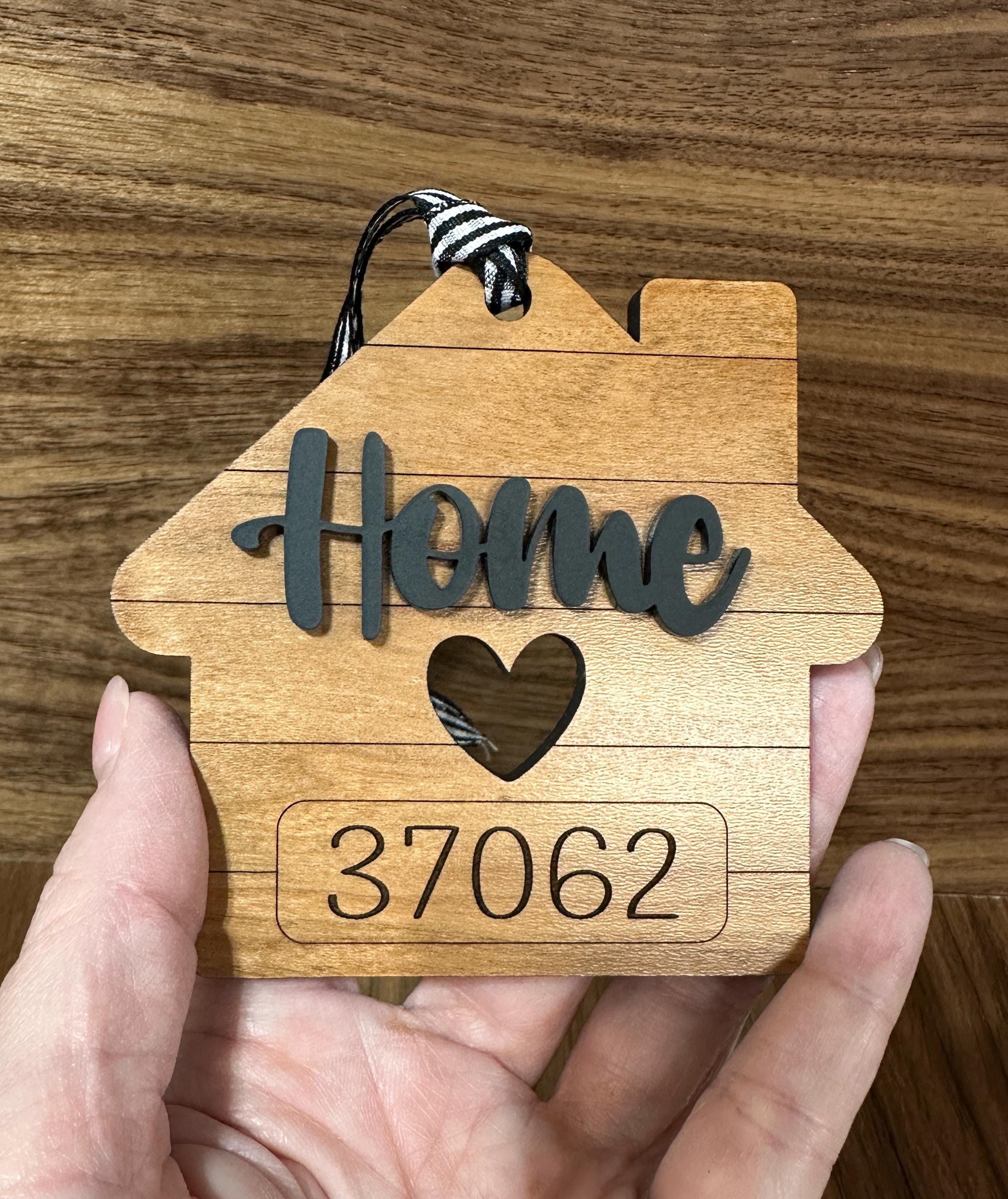 Zip Code Ornament view 2