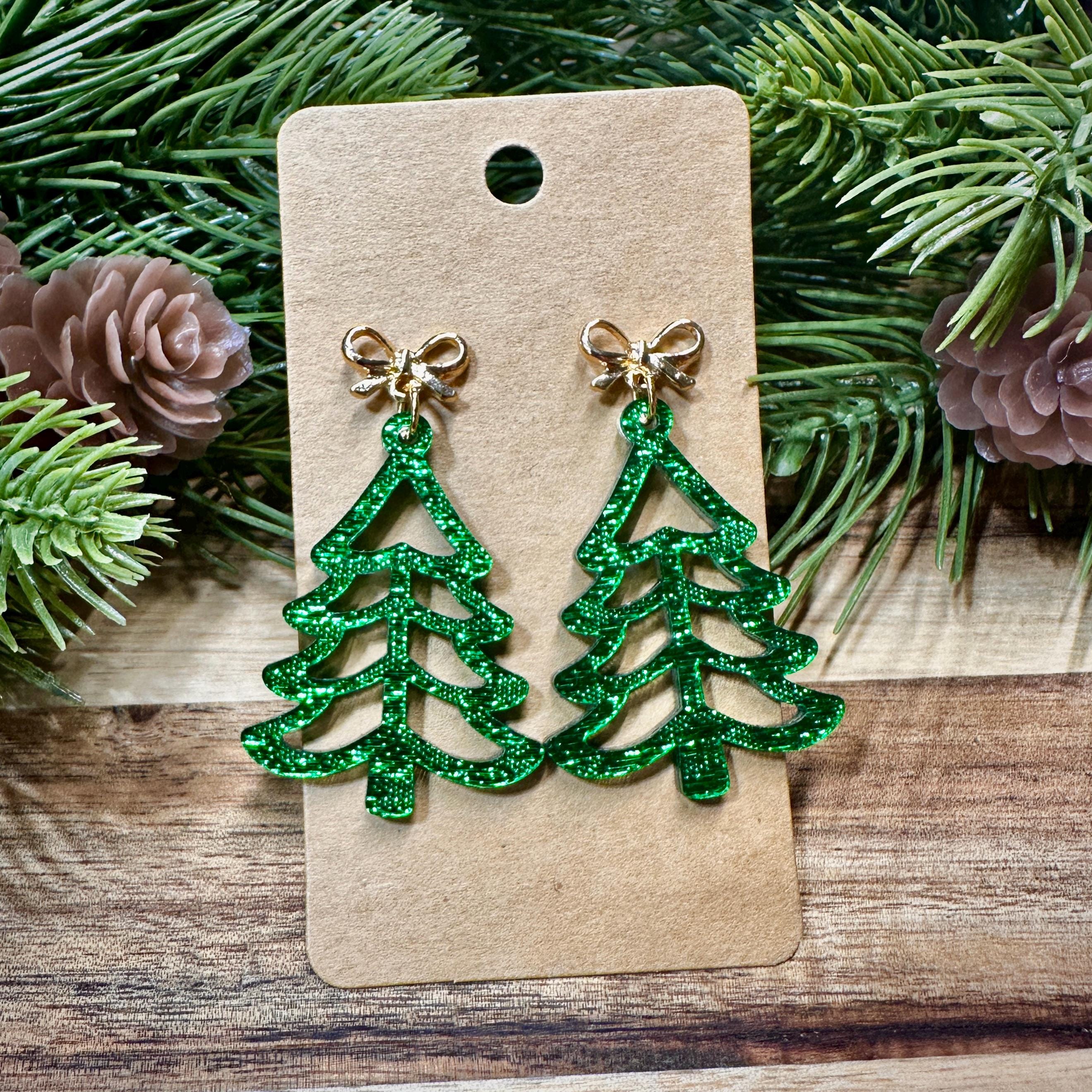 Christmas Earrings | Earrings | Christmas Tree Earrings |...