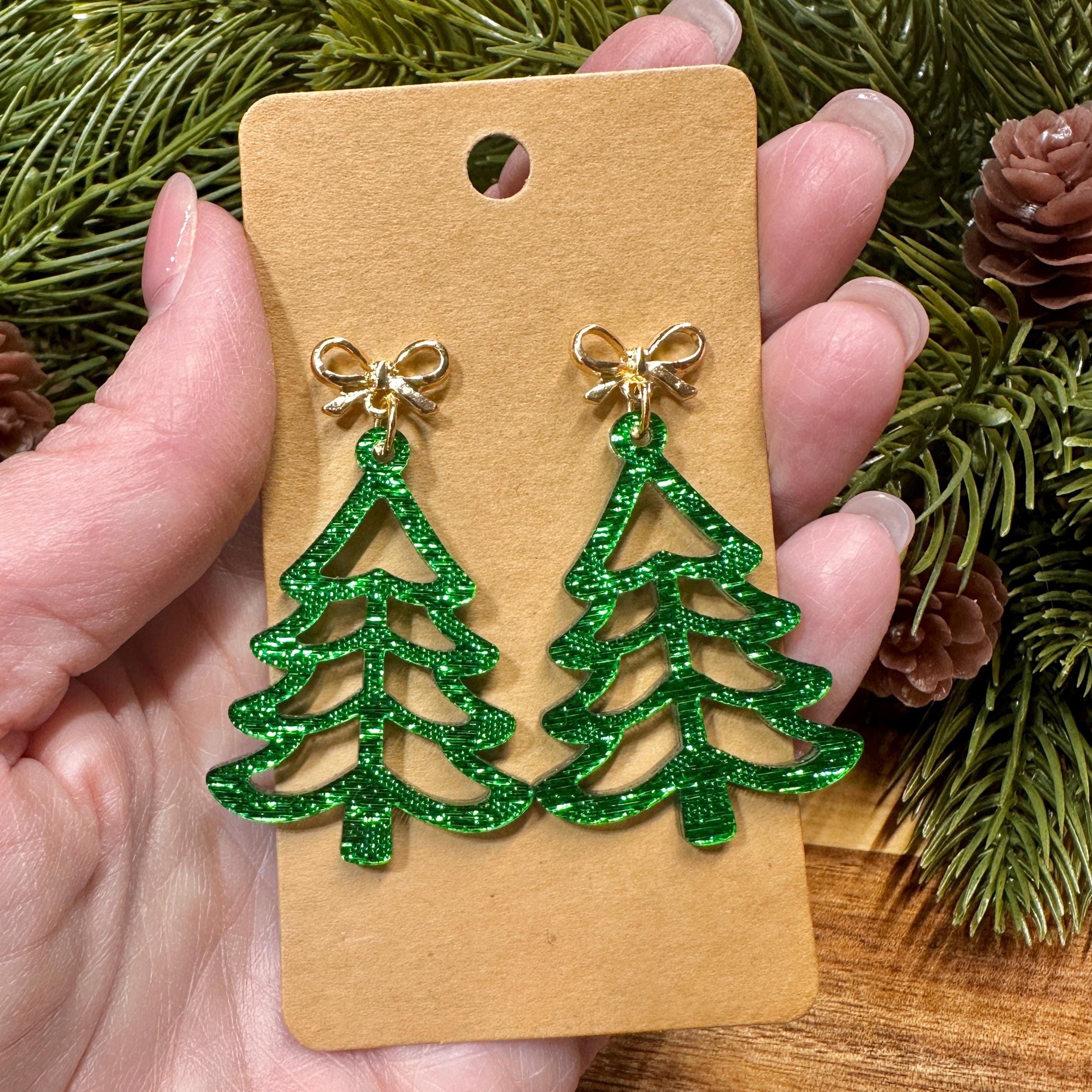Christmas Earrings view 2