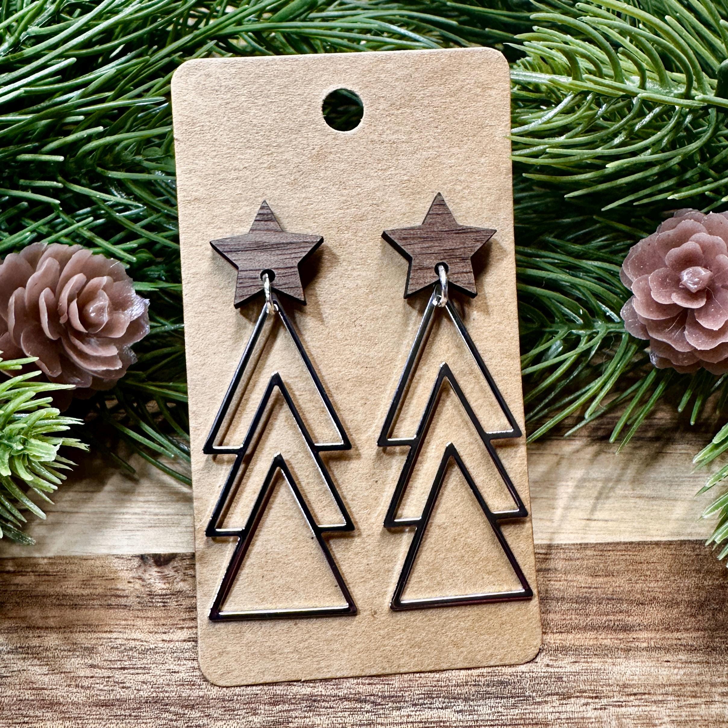 Christmas Earrings | Earrings | Christmas Tree Earrings |...