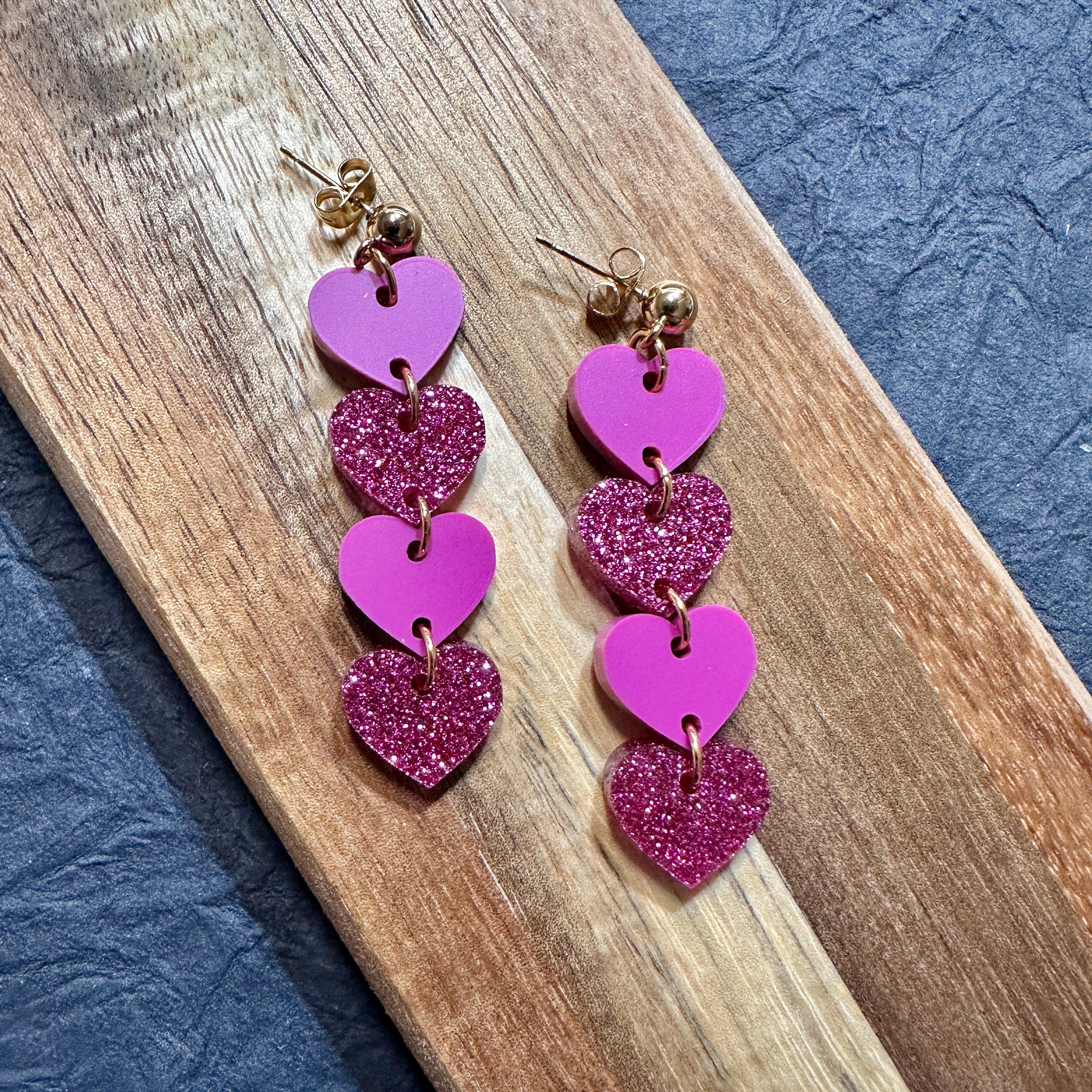 Valentines Day Earrings view 2
