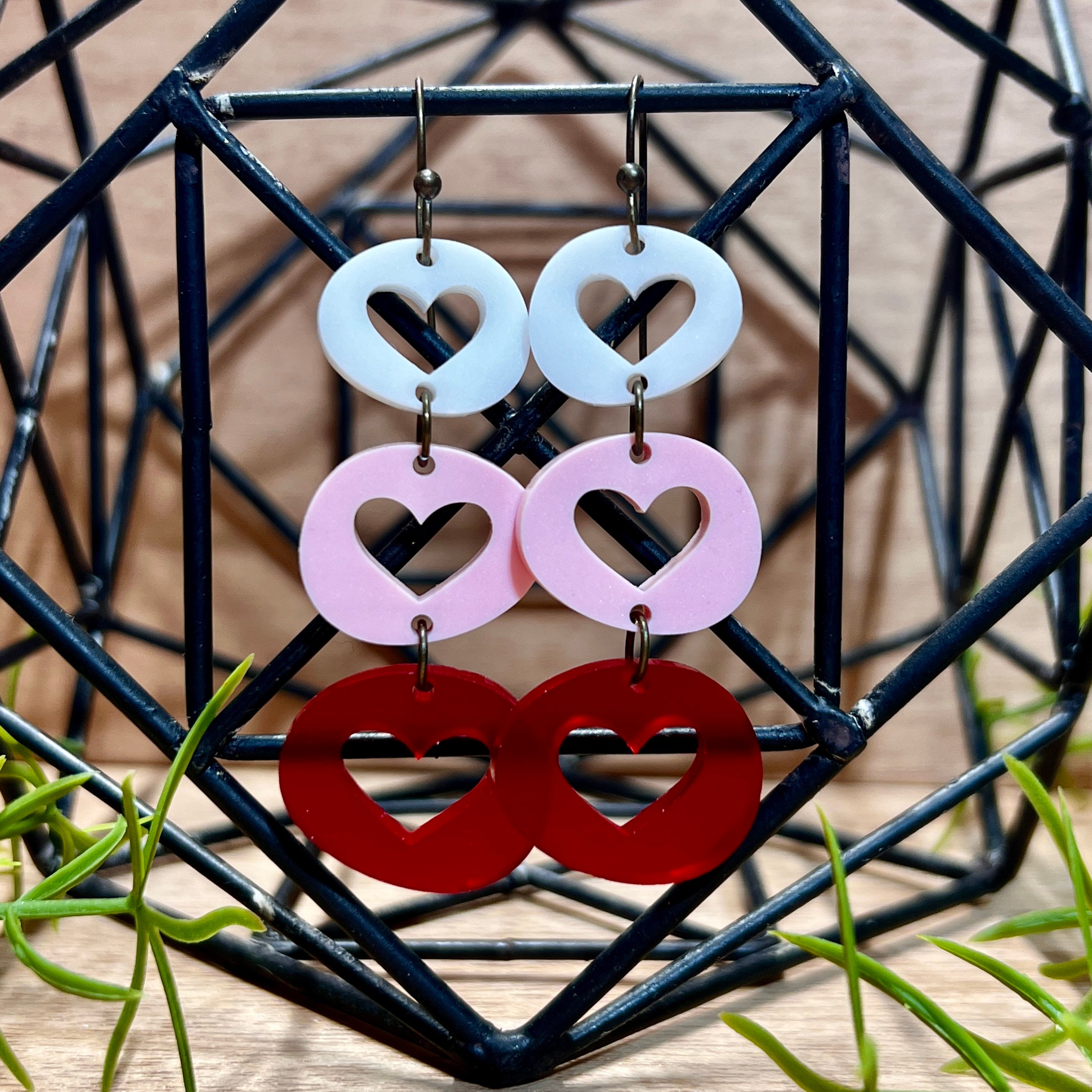 Valentine's Day Earrings view 2