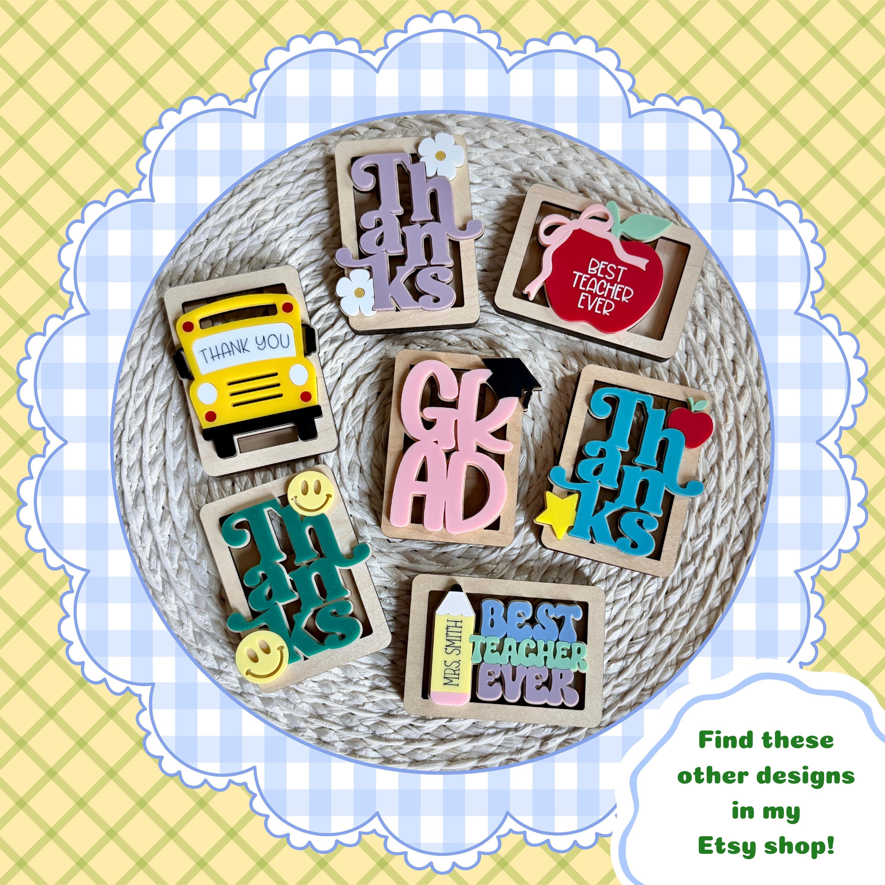Teacher Gift Card Holder Best Teacher Ever view 4