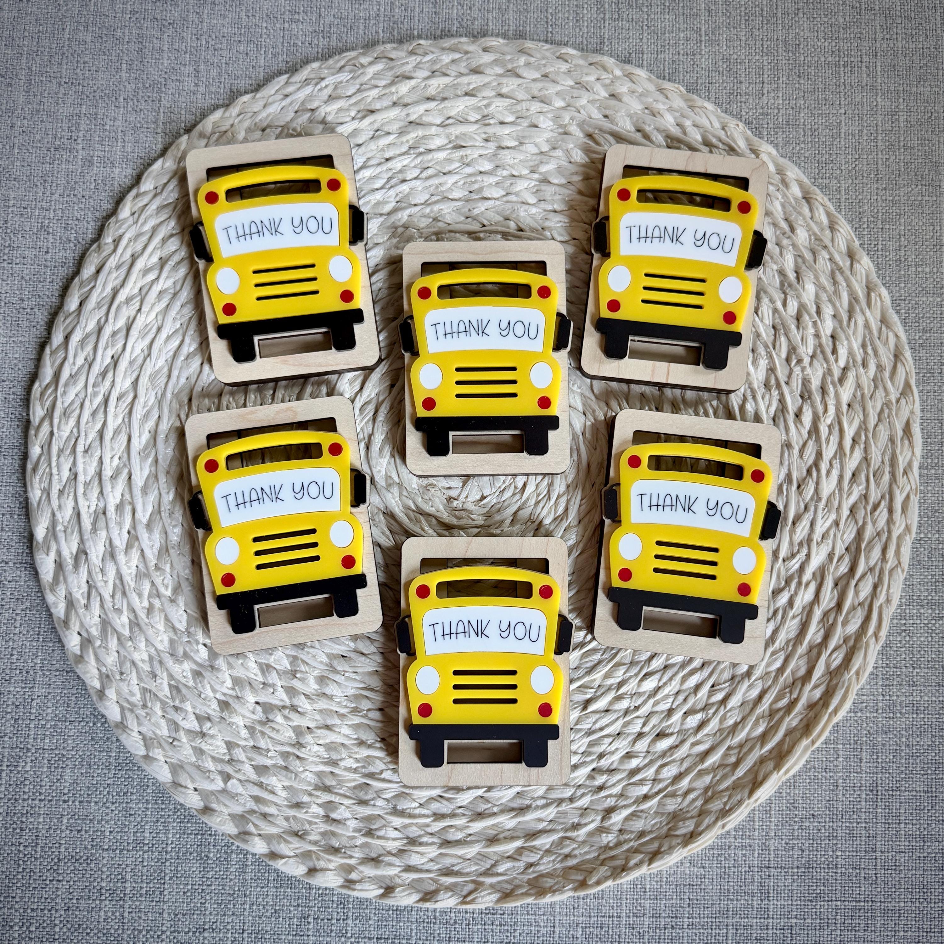 Teacher Gift Card Holder School Bus Thank You view 2