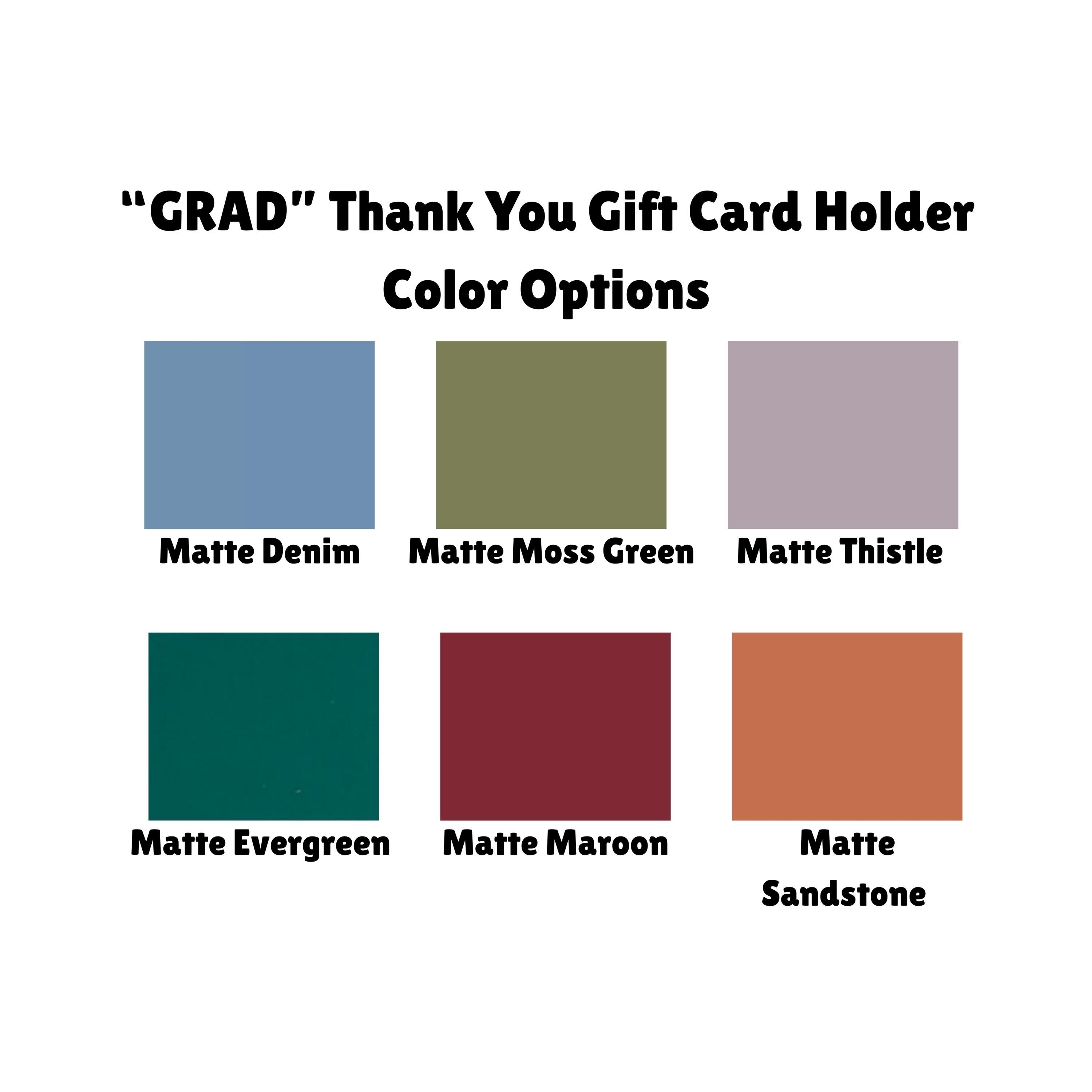 Graduation Gift Card Holder view 3