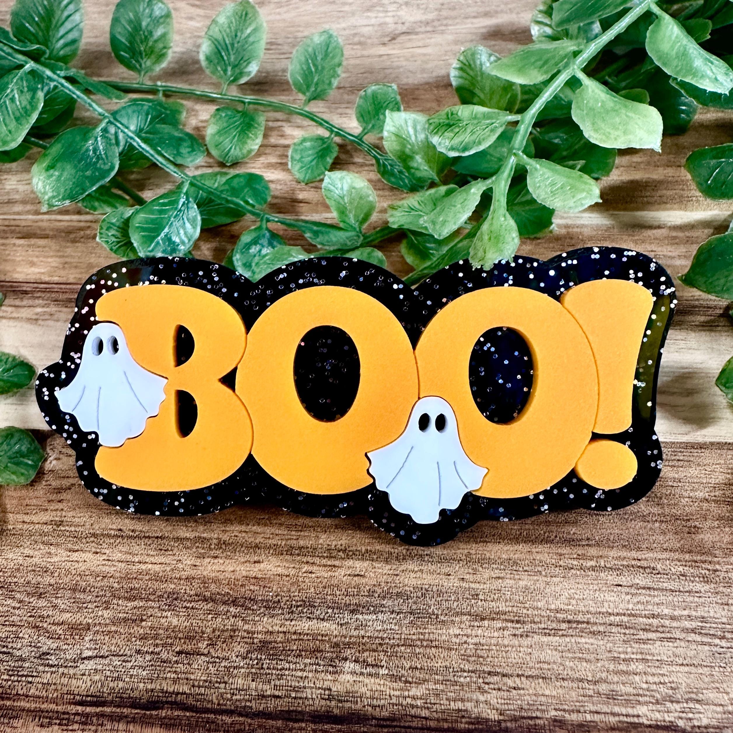 Halloween Hair Clip | BOO Hairclip | Cute Hair Clip | BOO...