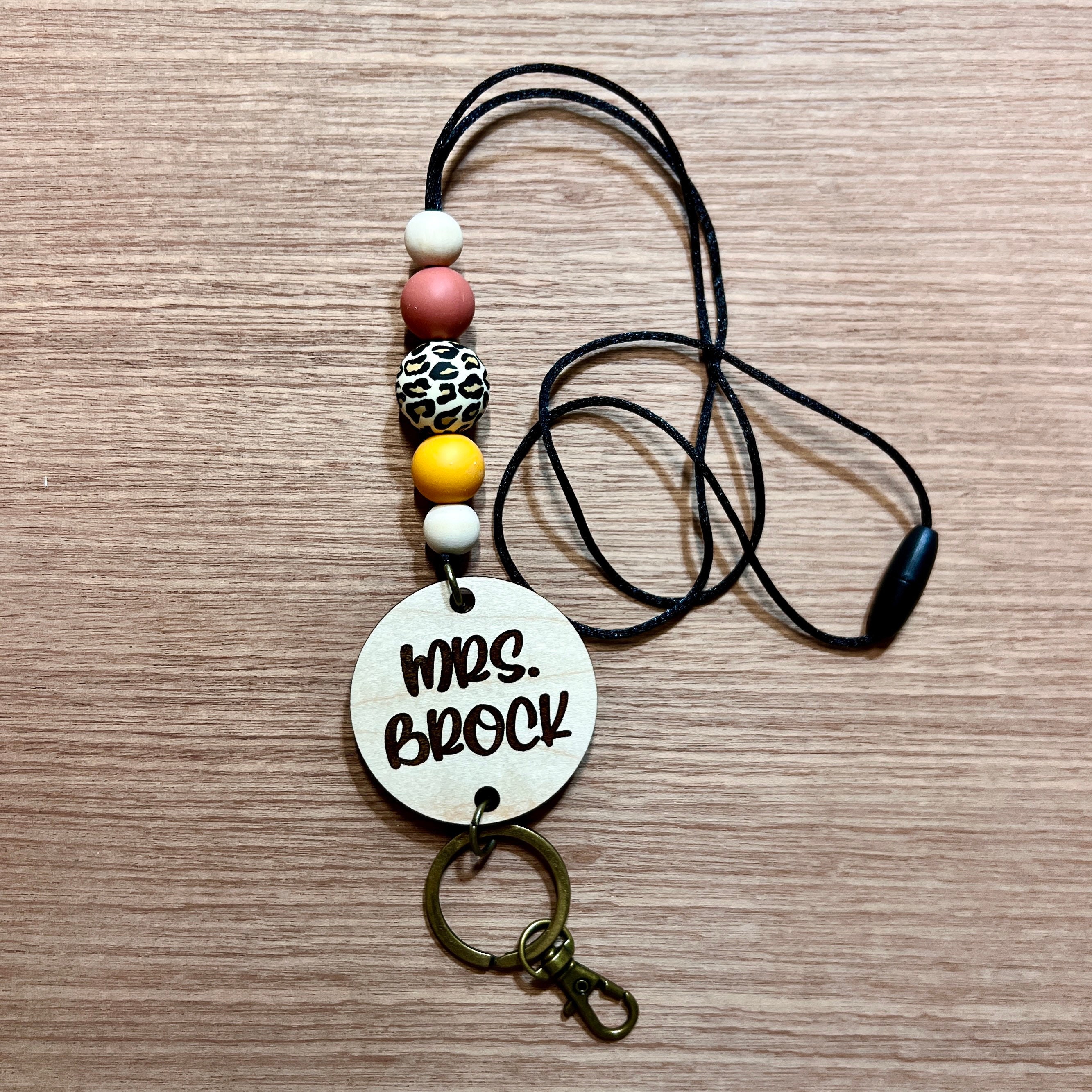 Teacher Lanyard view 2