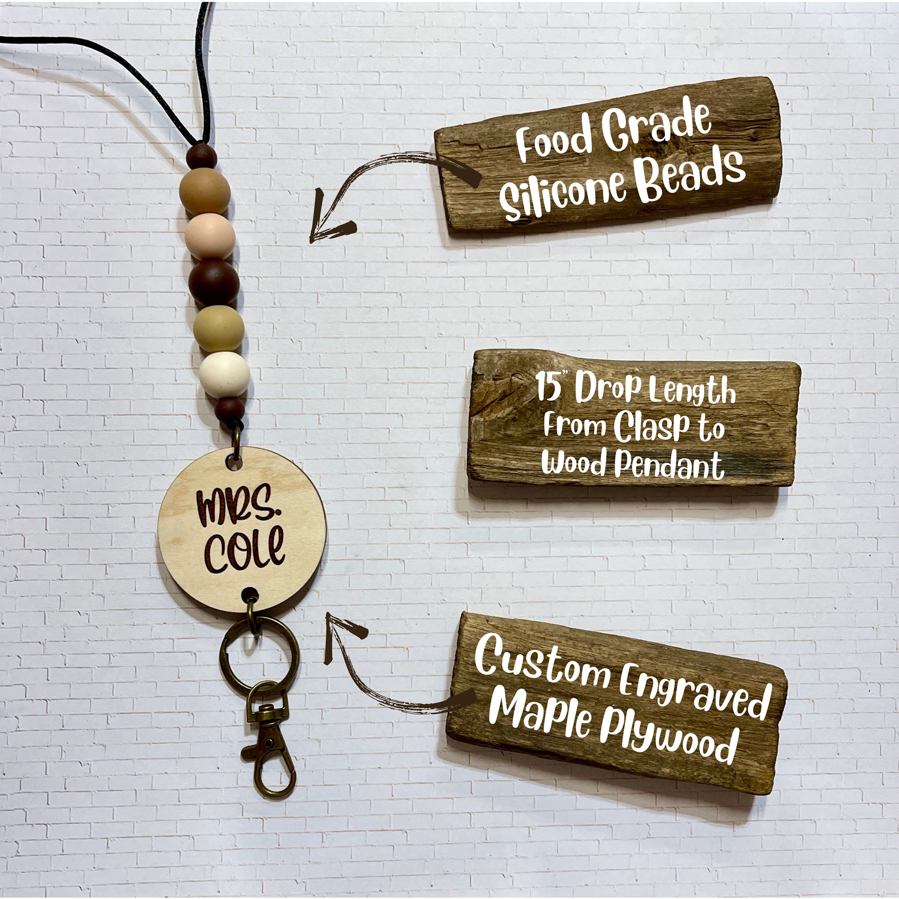 Teacher Lanyard view 2