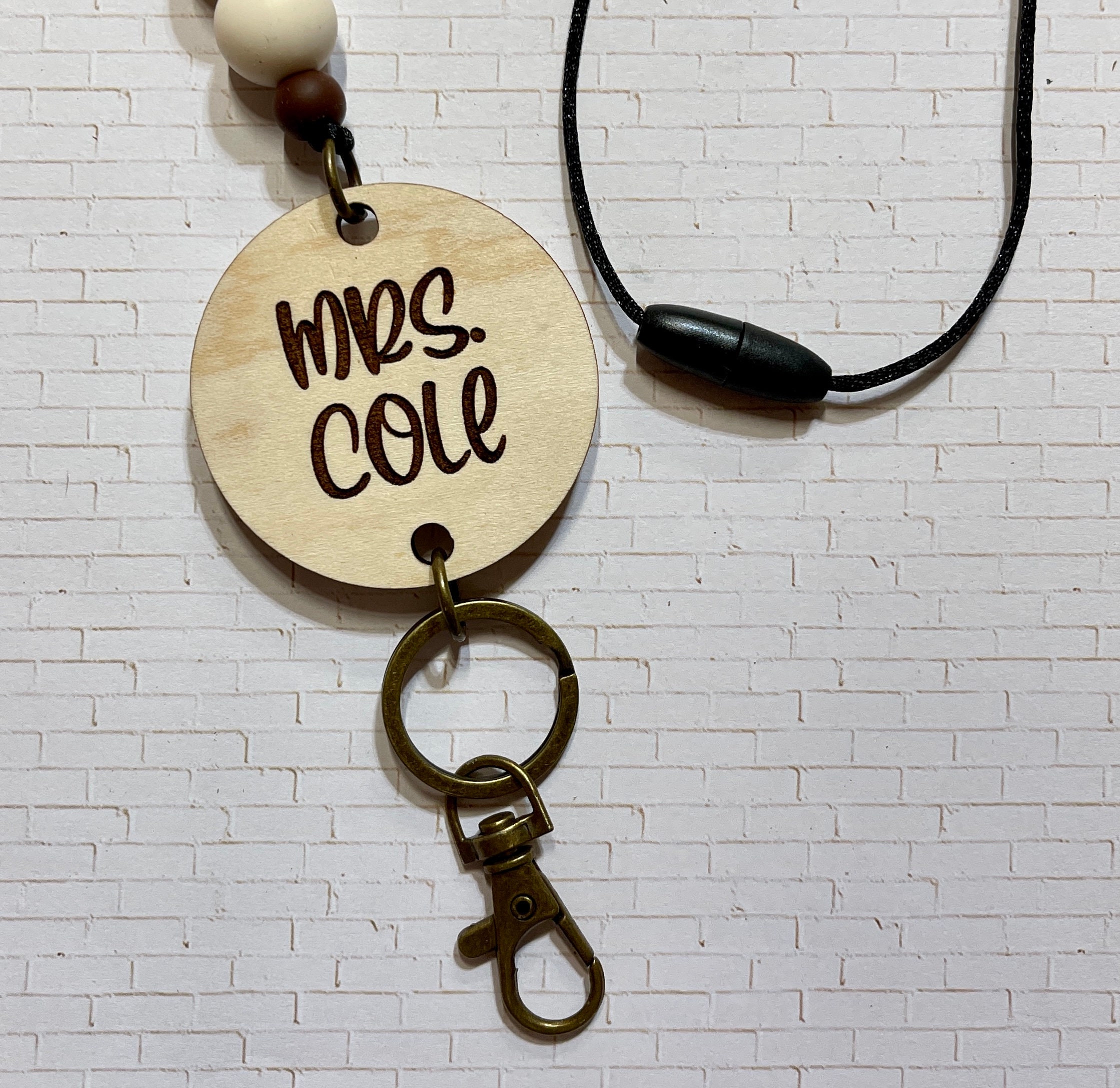 Teacher Lanyard view 3