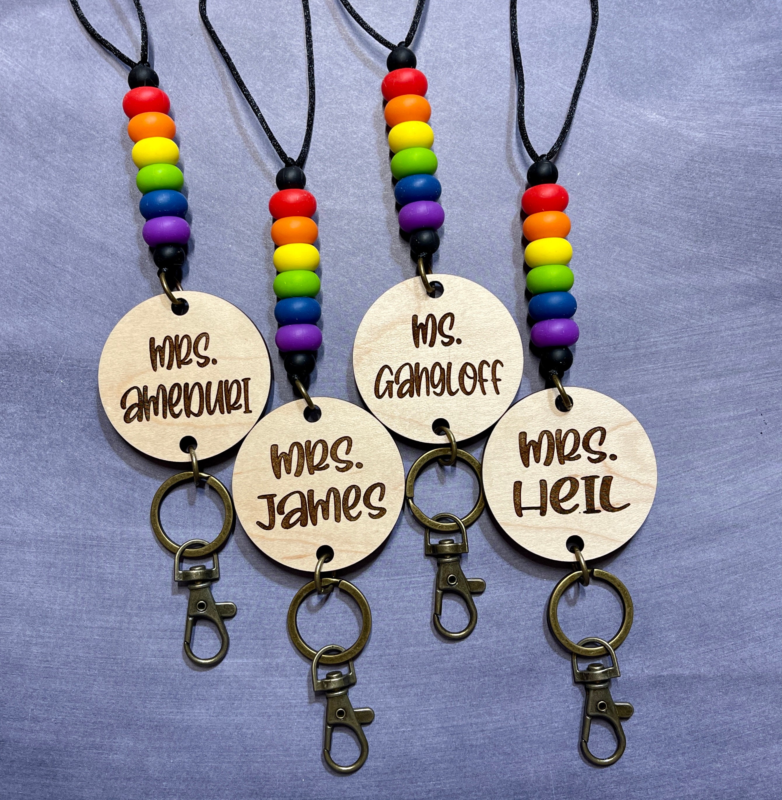 Teacher Lanyard | Lanyard | Teacher | Badge Holder | Lany...