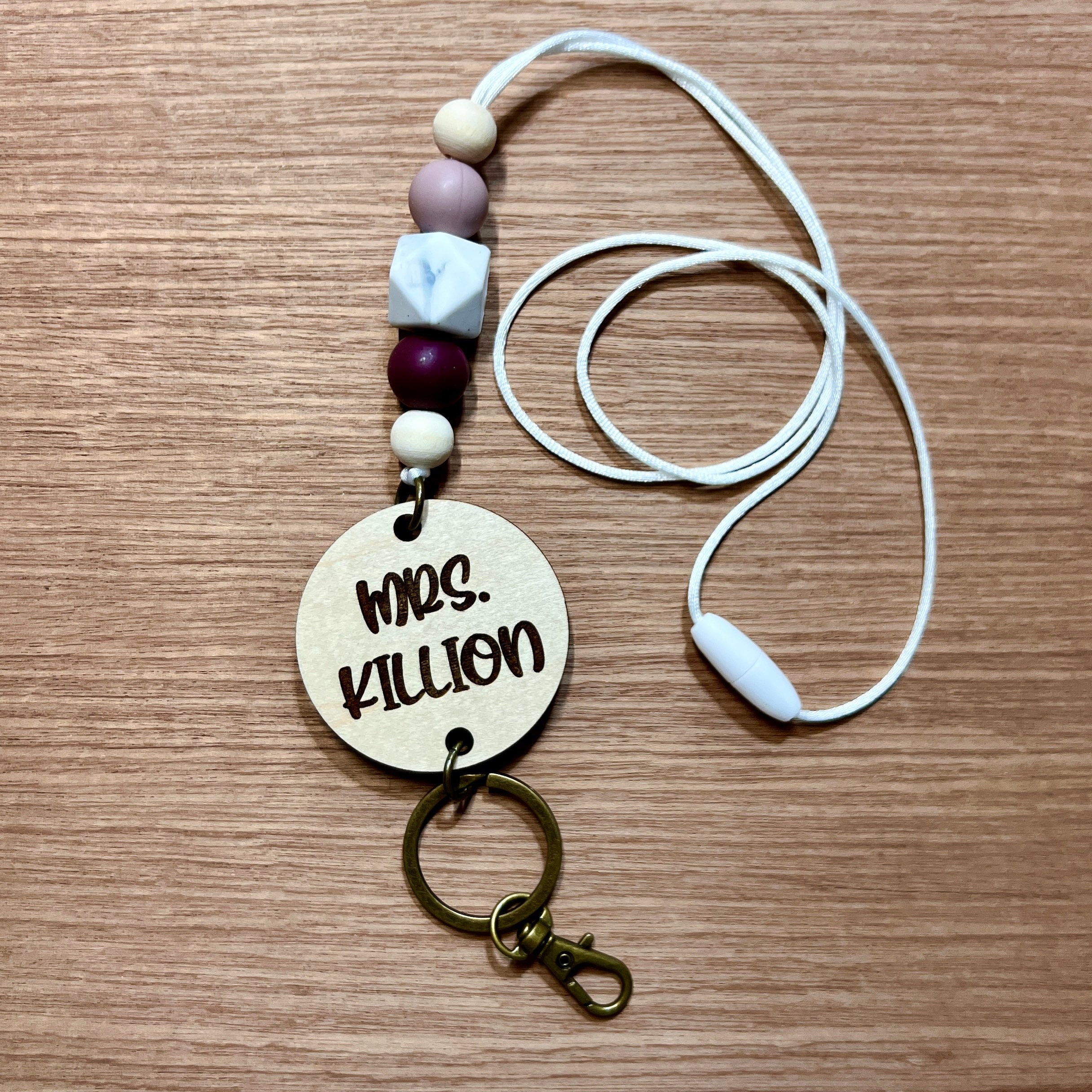 Teacher Lanyard view 2