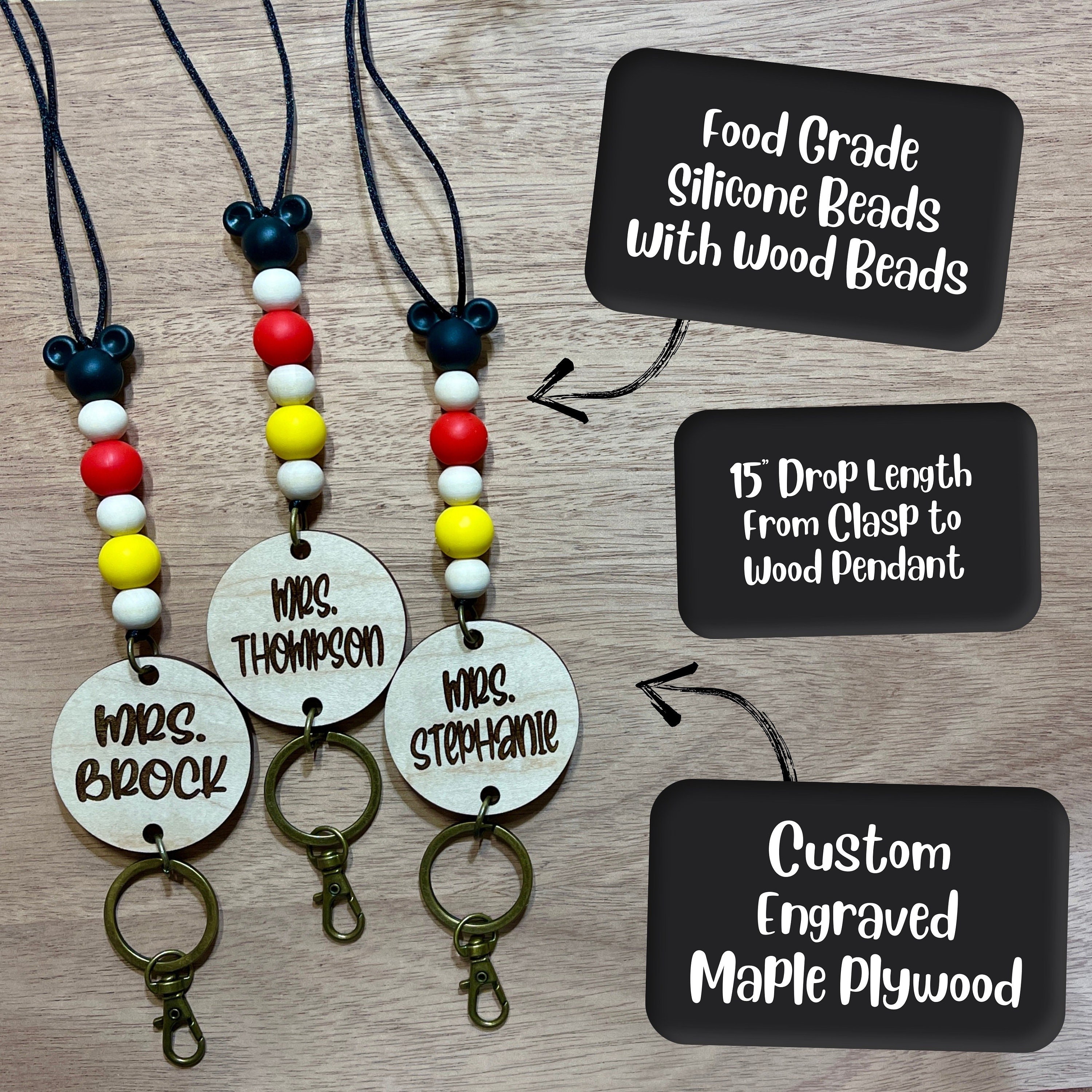 Teacher Lanyard view 2