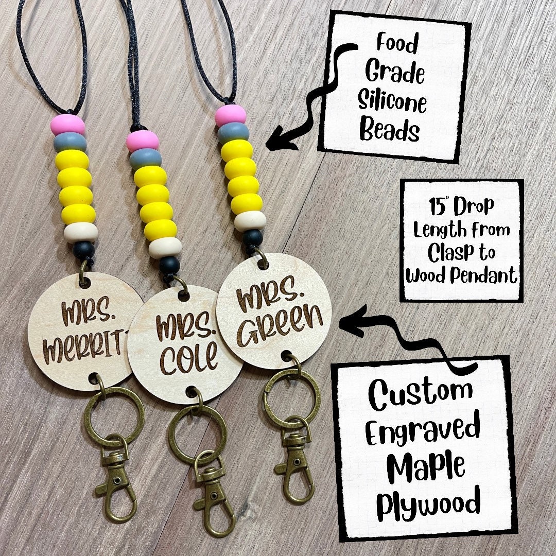 Teacher Lanyard view 3