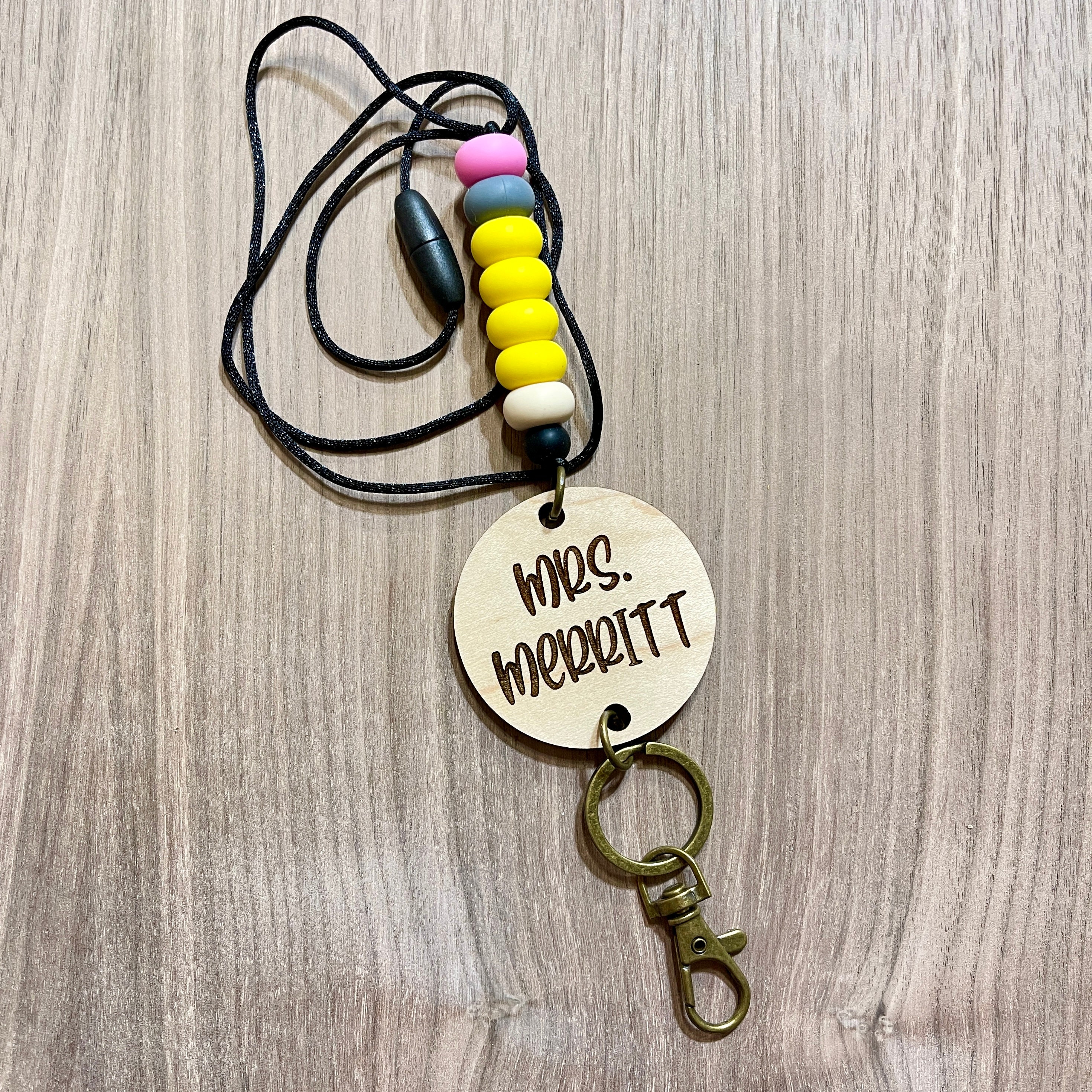 Teacher Lanyard view 5