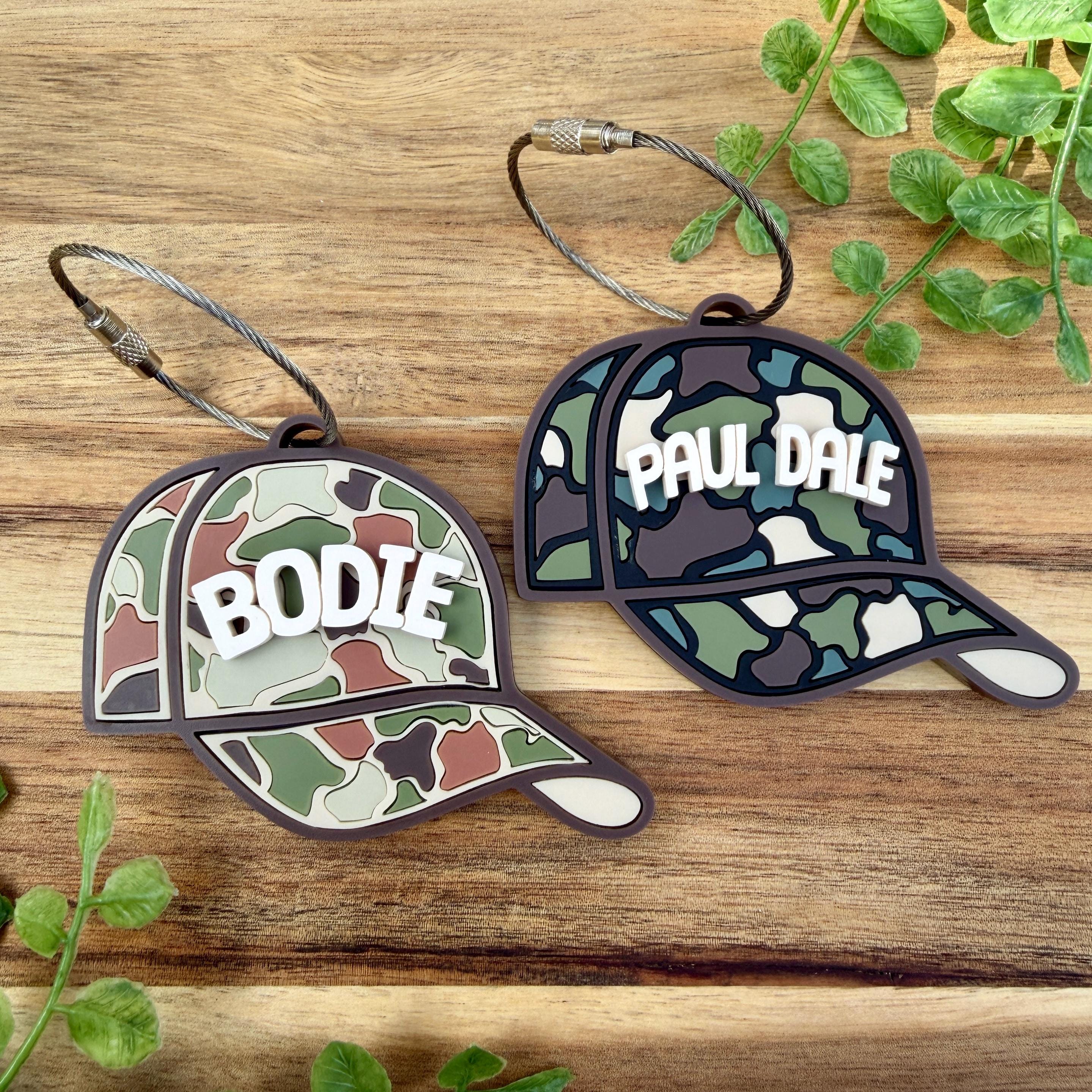 Custom Hat Name Tag view 2