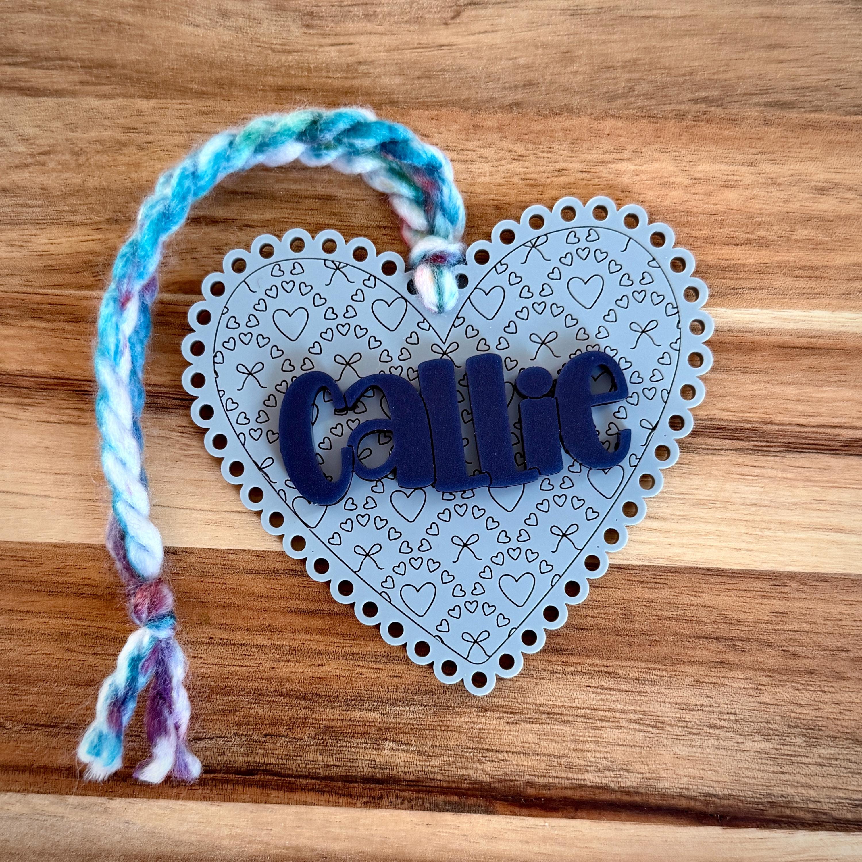 Personalized Valentines Day Tag view 2