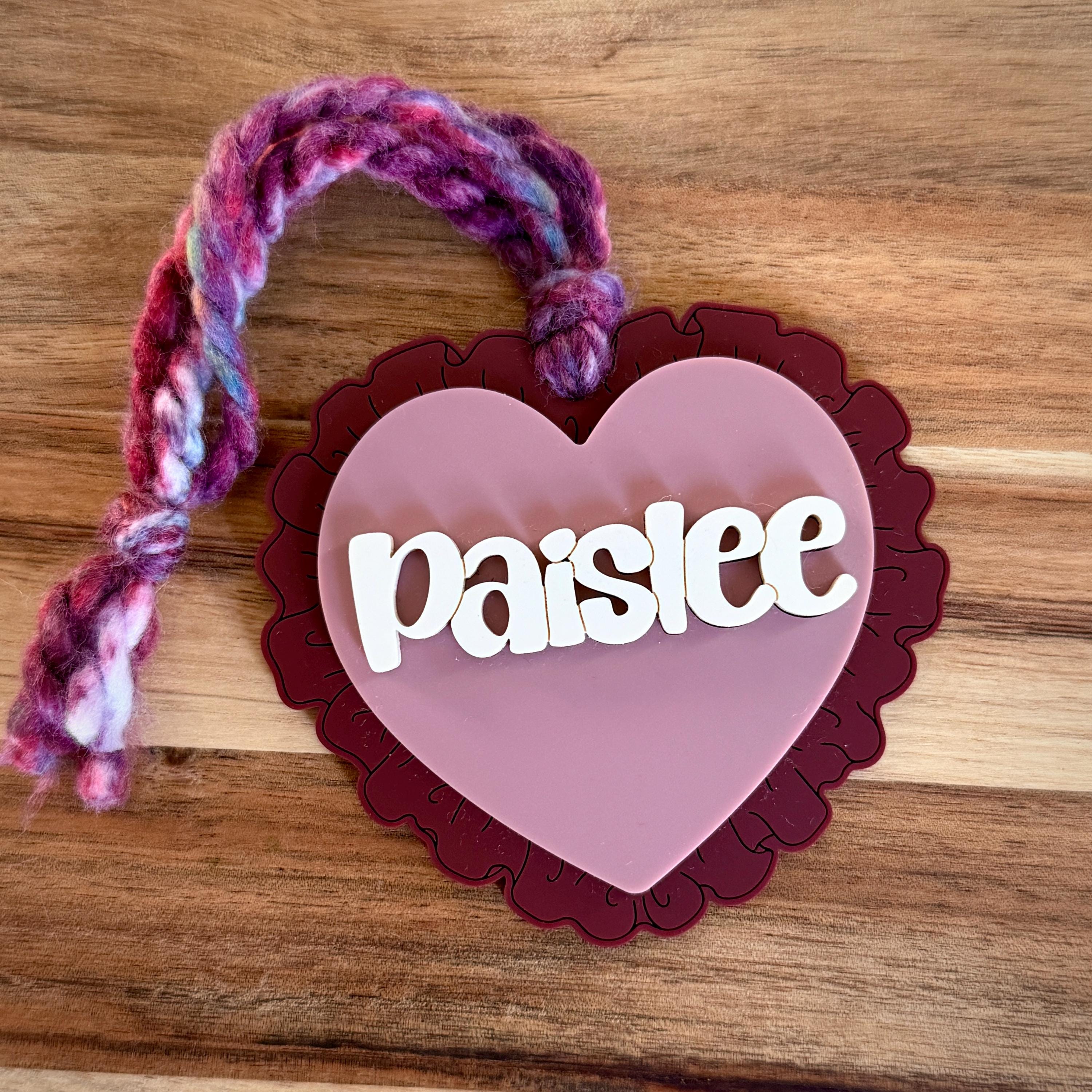 Personalized Valentines Day Tag view 2