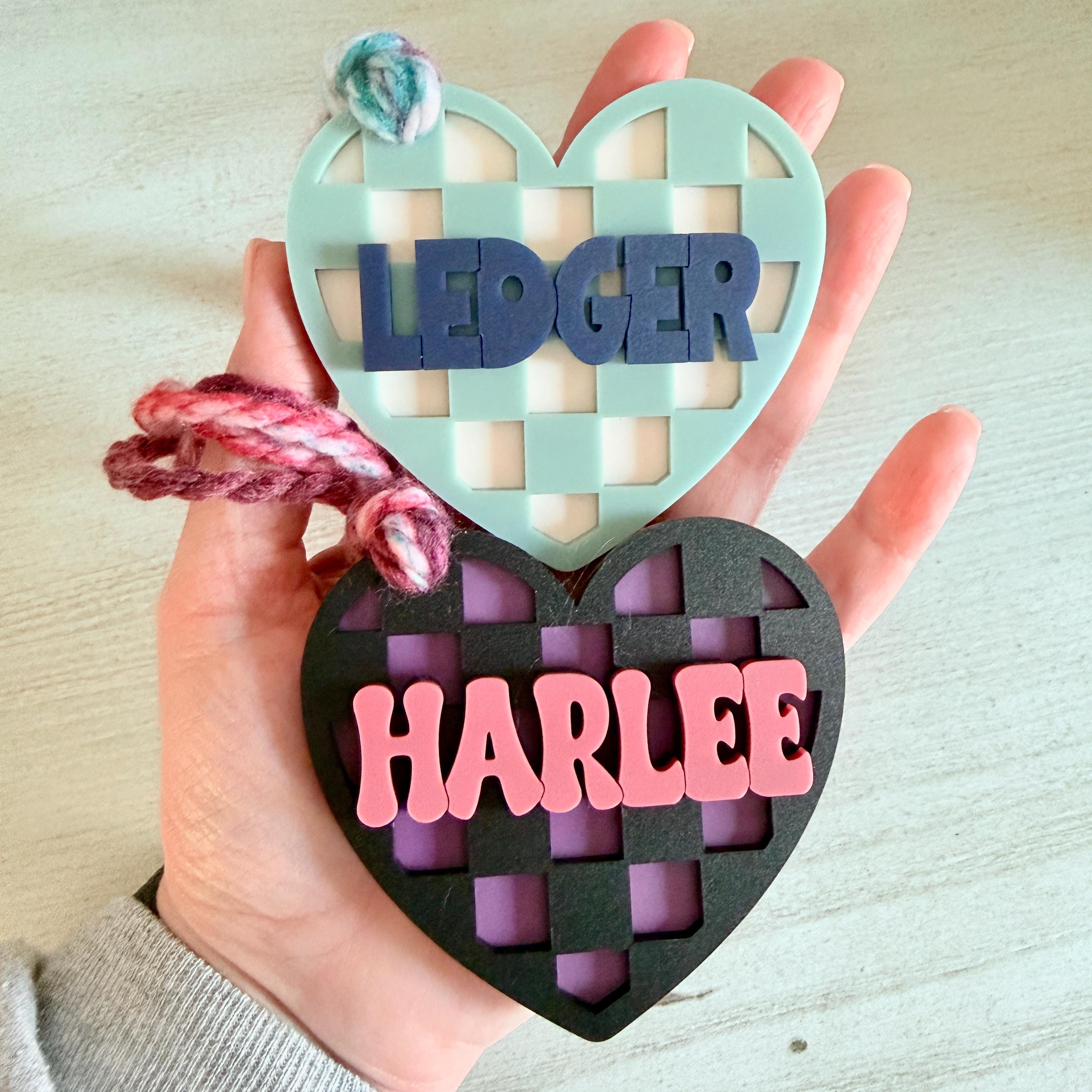 Personalized Valentines Day Tag